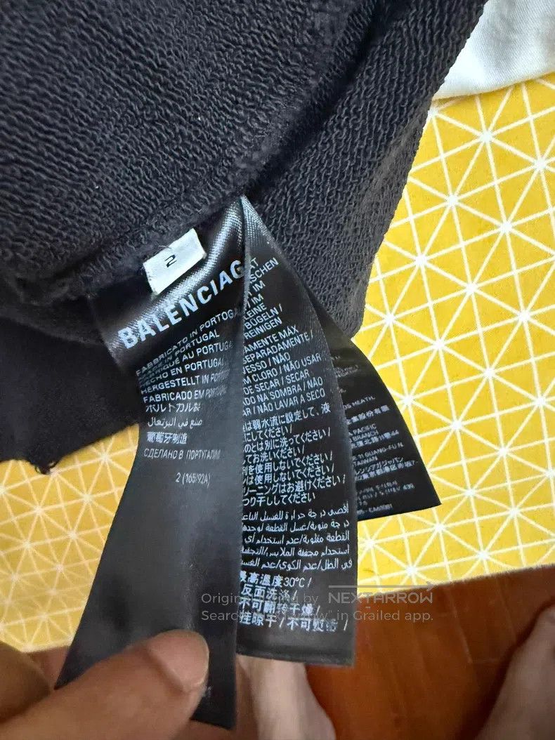 Balenciaga Balenciaga Half-Zip Sweatshirt Size US M / EU 48-50 / 2 - 7 Thumbnail
