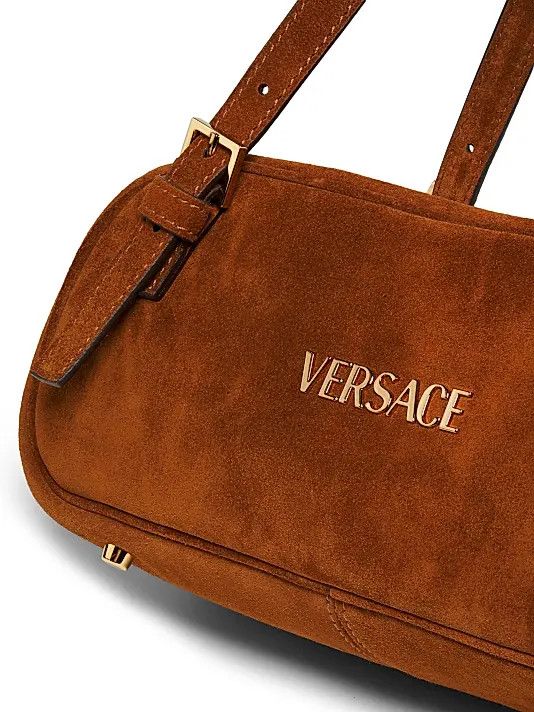 Versace os11x0326 Size: OS / Suede Shoulder Bag in Brown Size ONE SIZE - 5 Thumbnail