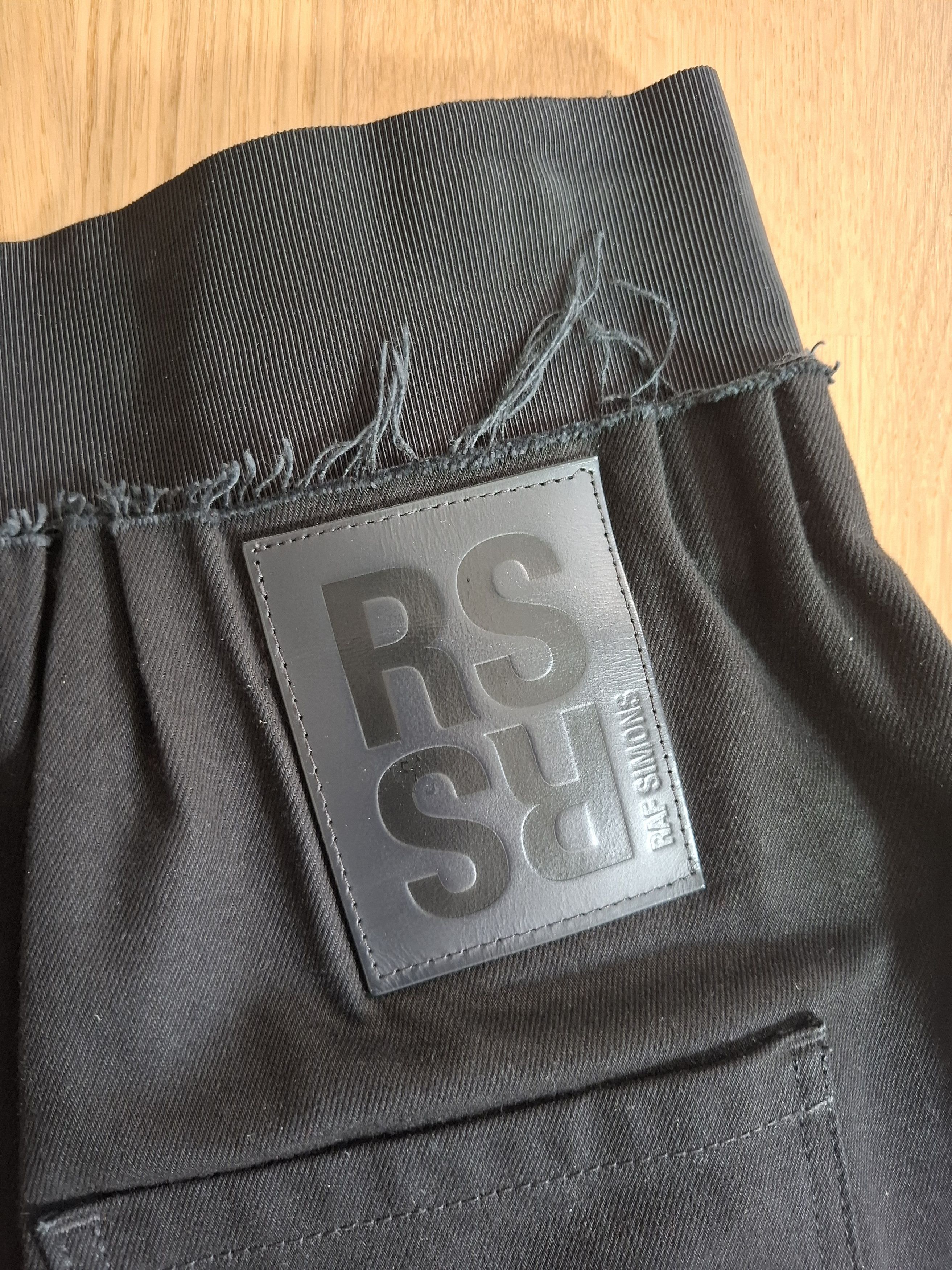 Raf Simons Elasticated denim wide-leg shorts Size US 30 / EU 46 - 3 Thumbnail