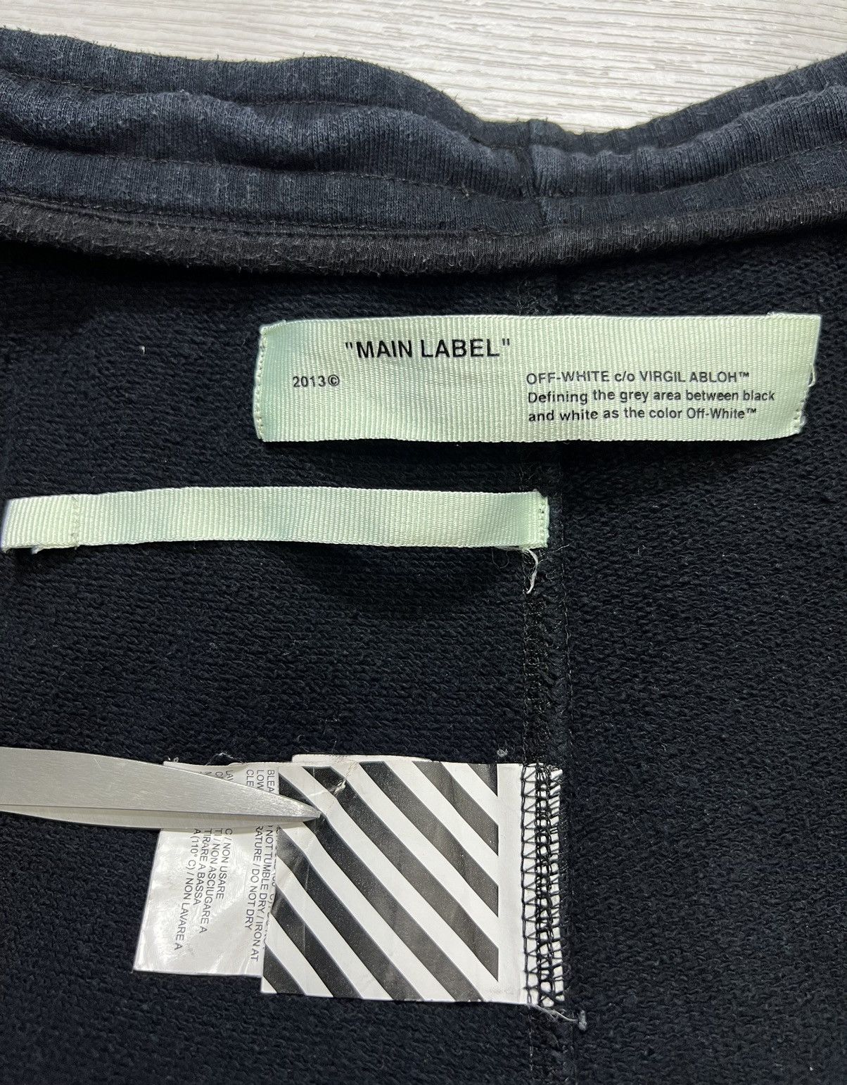 Off-White Off-White - Black Diag Stencil Shorts Size US 28 / EU 44 - 10 Thumbnail