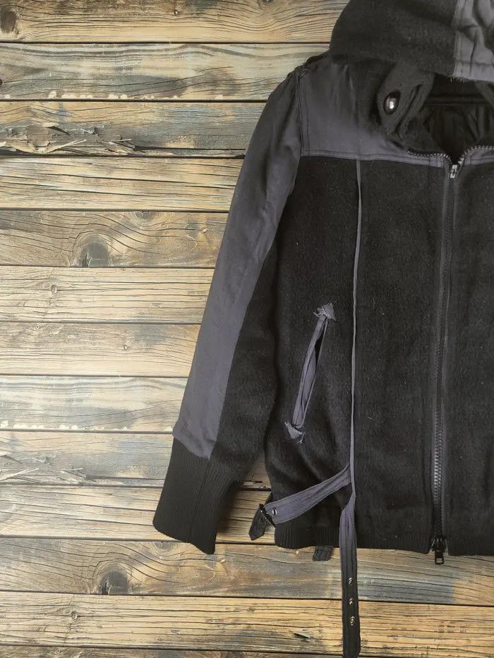 Vintage DL Mazaria Skull Black Hoodie Sweater Jacket #S2907 Size US S / EU 44-46 / 1 - 14 Thumbnail