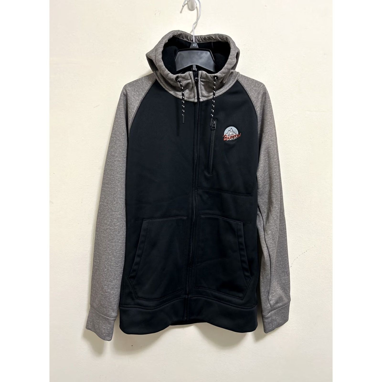 Burton BURTON Hoodie Mens Small Black Full Zip Logo Durable Goods Riding Size US S / EU 44-46 / 1 - 2 Thumbnail