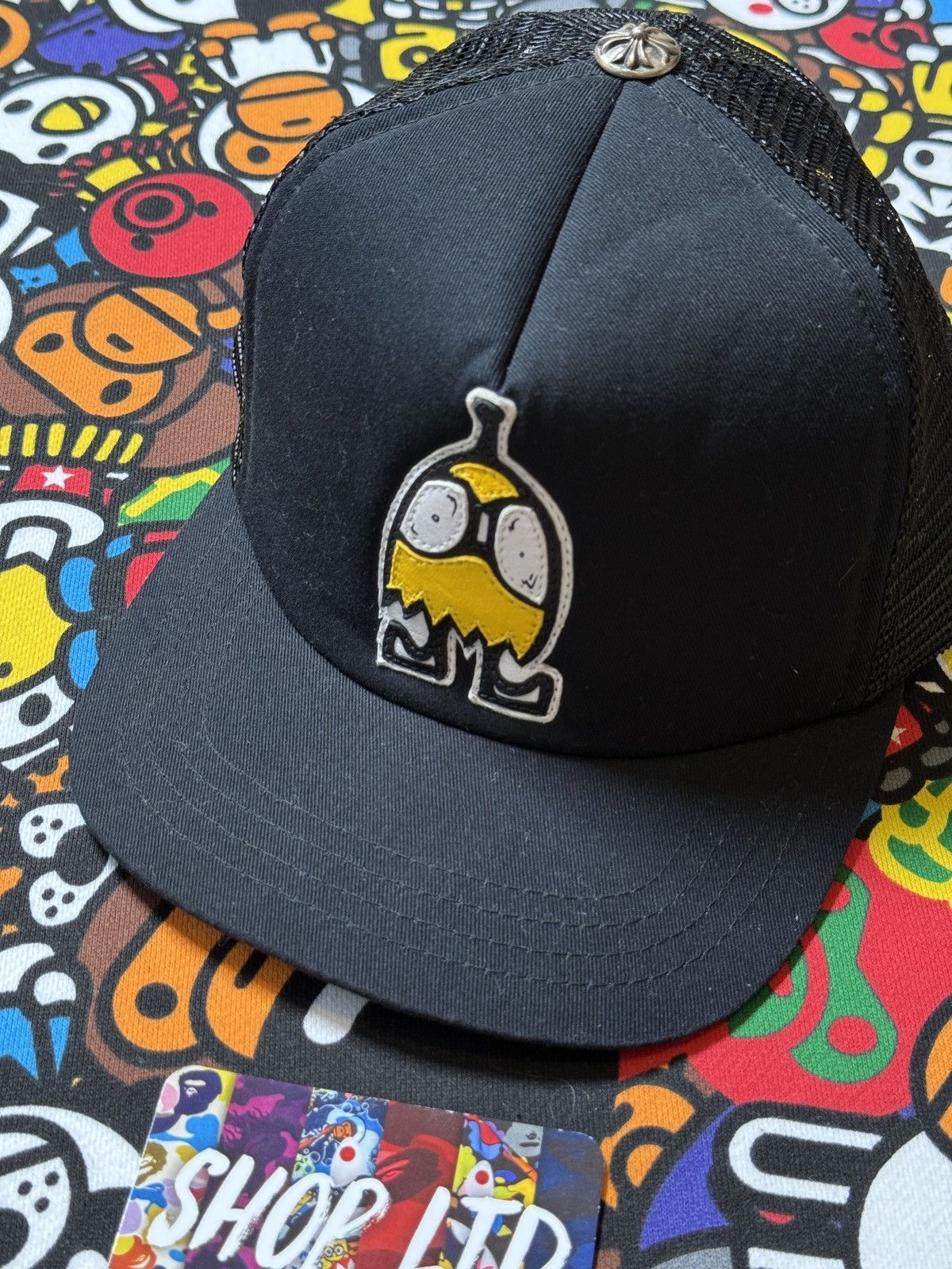 Chrome Hearts Chrome Hearts Black Matty Boy Banana Logo Trucker Hat Size ONE SIZE - 2 Thumbnail