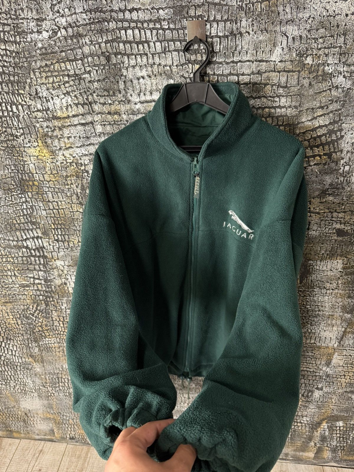 Formula 1 Vintage Jaguar F1 Racing 90s Nylon Jacket Fleece Y2K Size US M / EU 48-50 / 2 - 8 Thumbnail