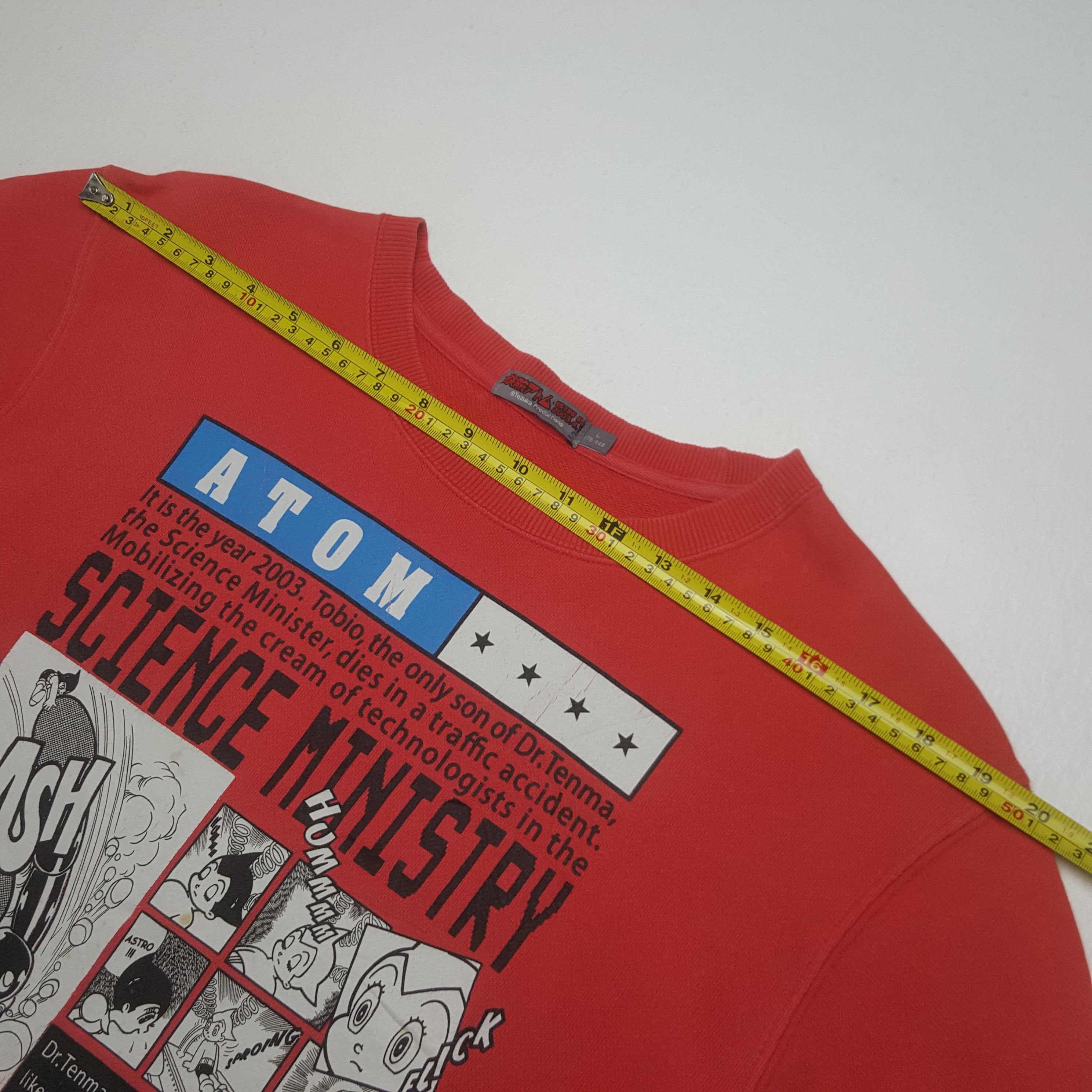 Vintage Vintage Astro Boy ATOM Anime Sweatshirt C313N15 Size US M / EU 48-50 / 2 - 5 Thumbnail