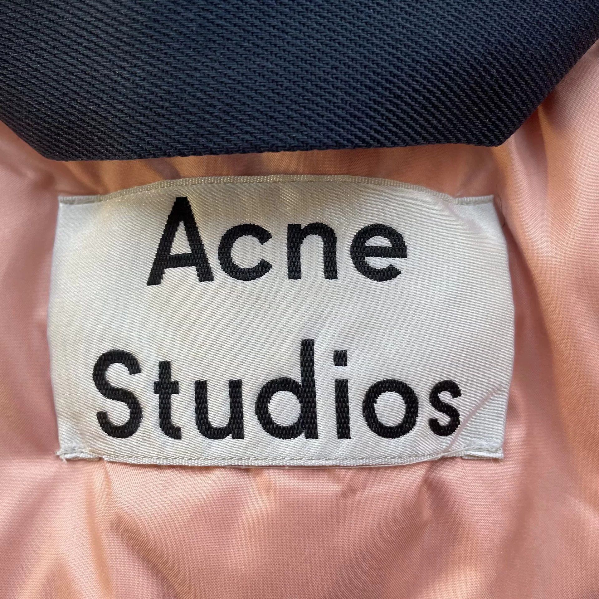 Acne Studios Acne Studios Navy Mid-Length Puffer Jacket EU 34 Size XXS / US 00 / IT 34 - 5 Thumbnail