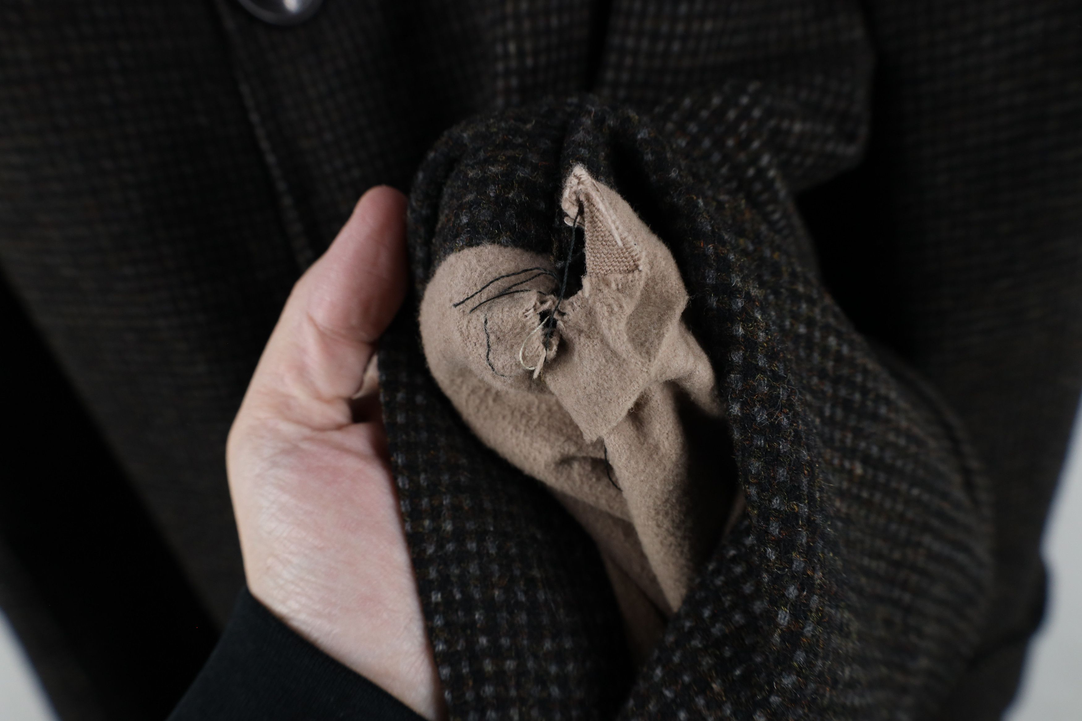 Vintage Vintage 50s 60s Streetwear Wool Topcoat Overcoat Jacket USA Size US XXL / EU 58 / 5 - 8 Thumbnail
