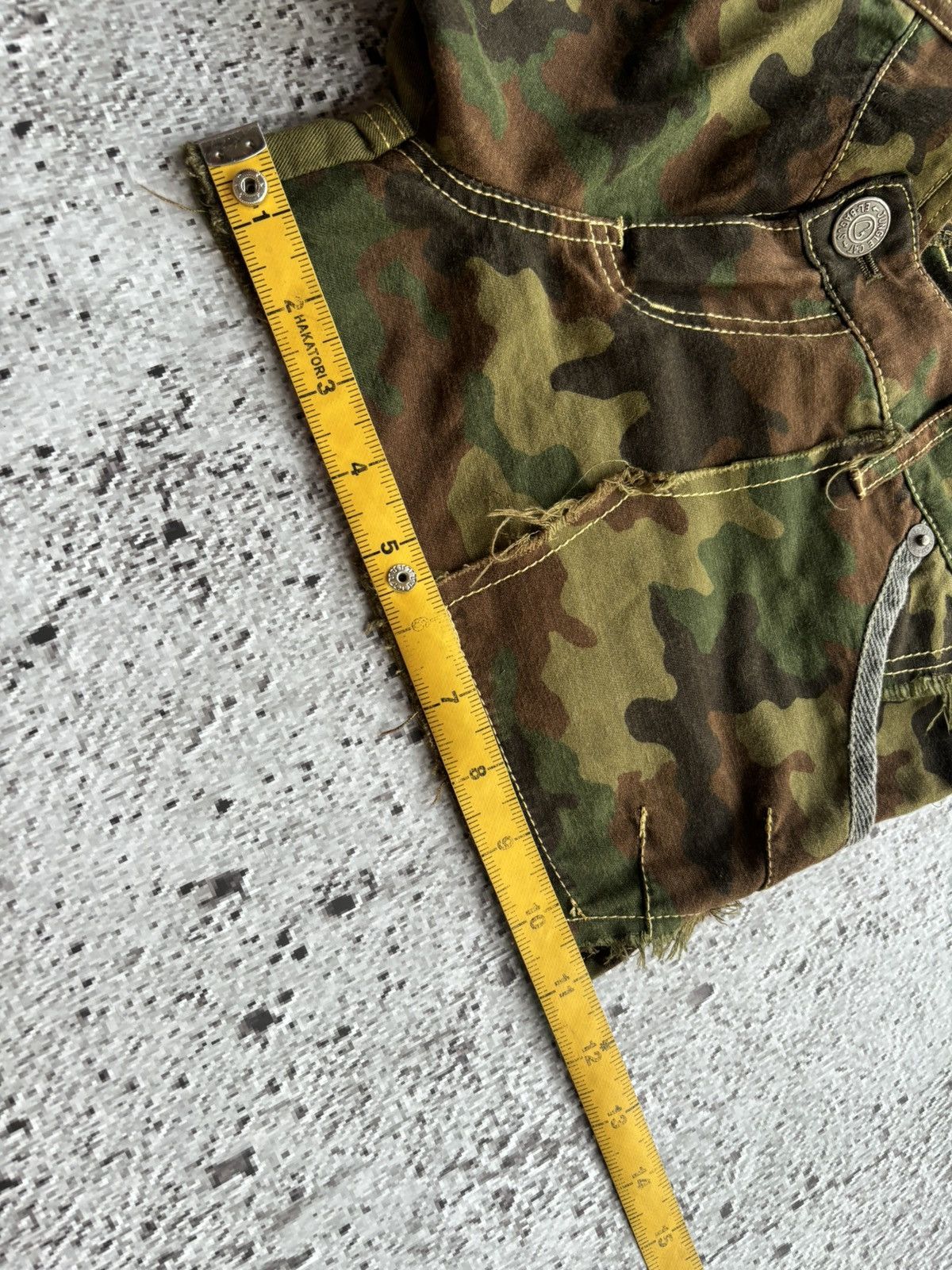 Hysteric Glamour Y2k Jungle Cat Camo Punk style Women's Shorts Size 30" / US 8 / IT 44 - 12 Thumbnail