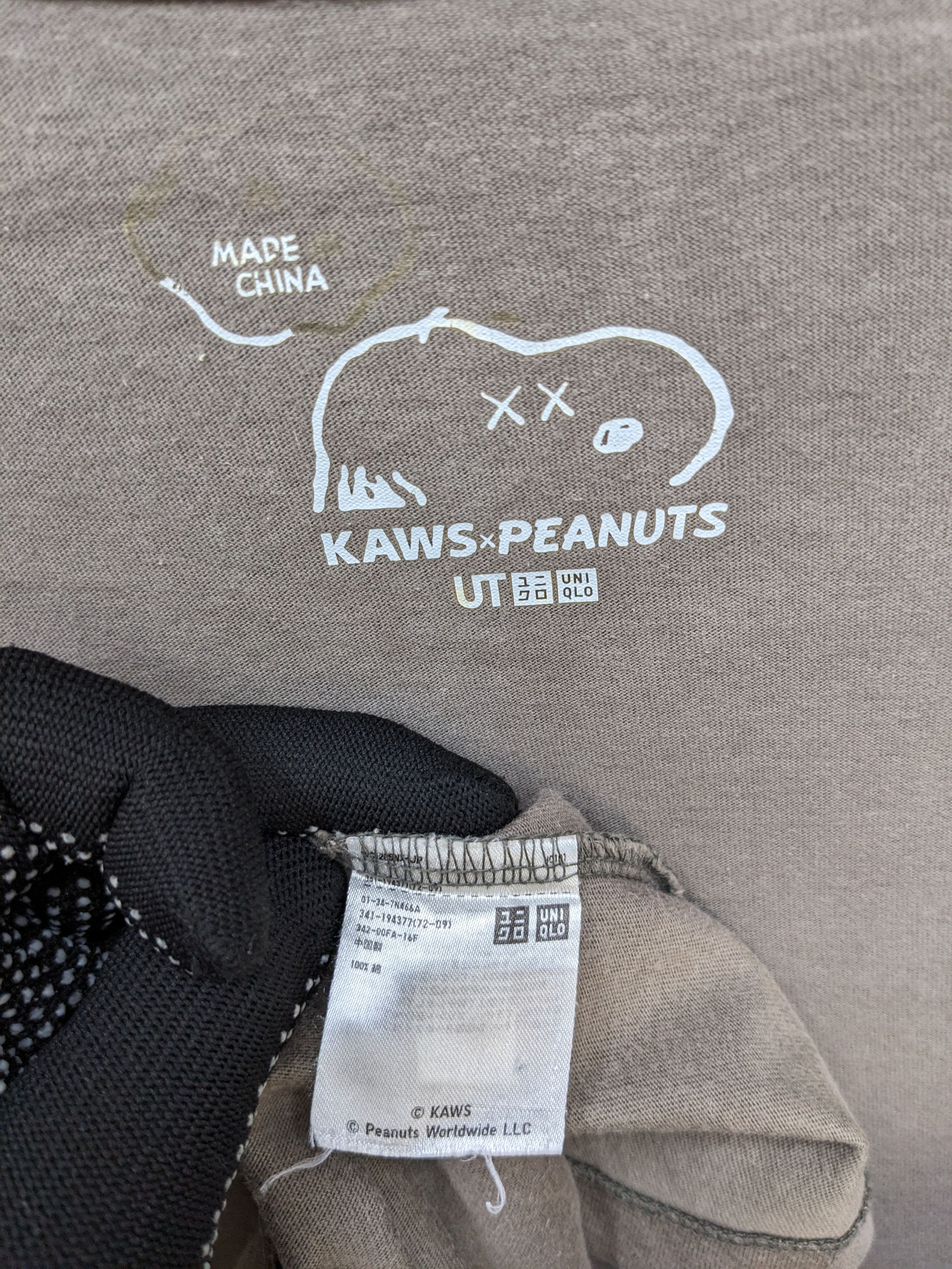 Kaws × Peanuts Kaws X Peanuts X Japanese Brand UNIQLO Tshirt Size US M / EU 48-50 / 2 - 5 Thumbnail