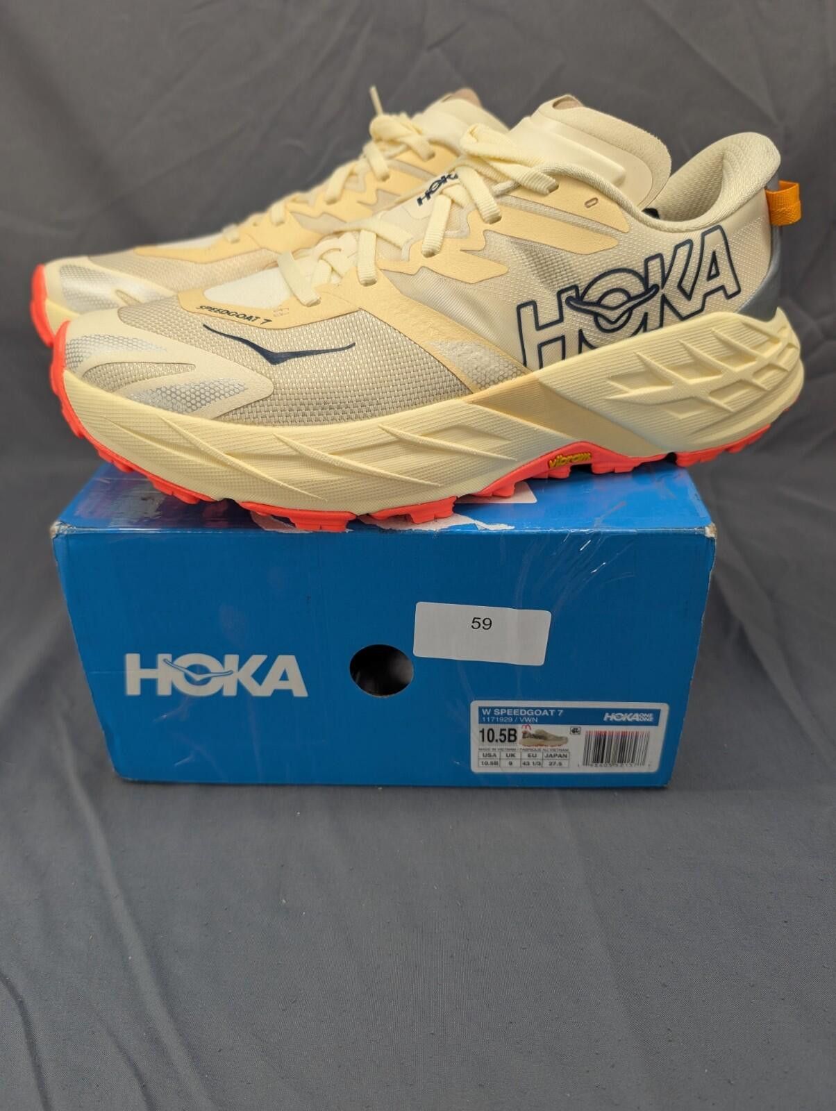 Other HOKA Speedgoat 7 Vintage Yellow Neon Women’s Size 10.5 Size ONE SIZE - 1 Thumbnail