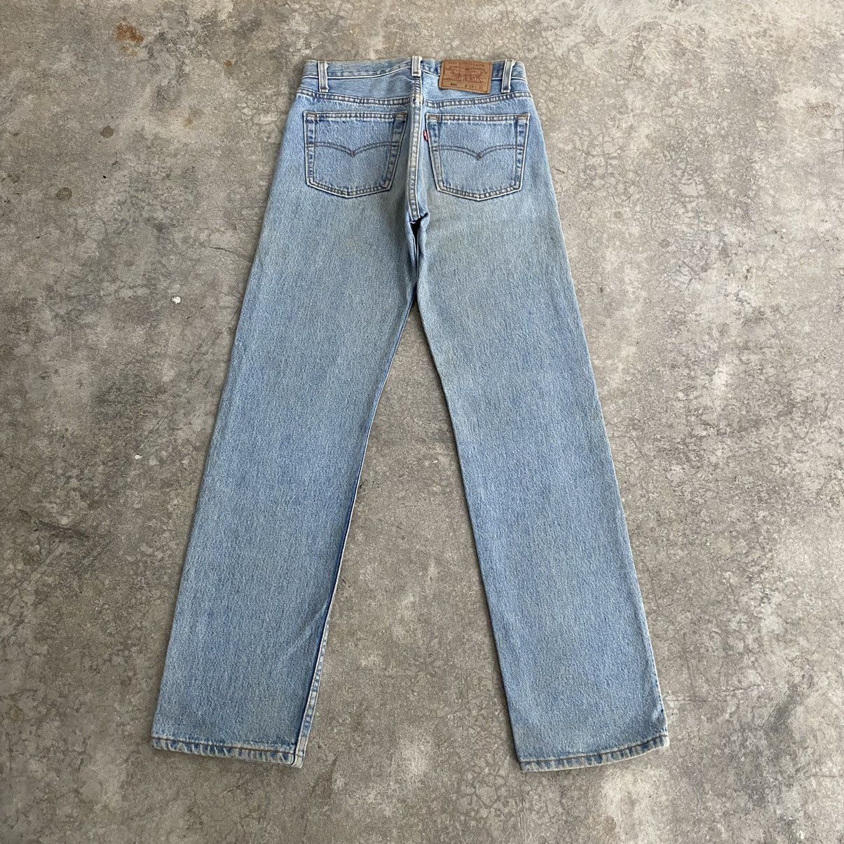 Levi's Vintage 1994 Levis 501 Light Blue Denim Jeans Size US 27 - 13 Thumbnail
