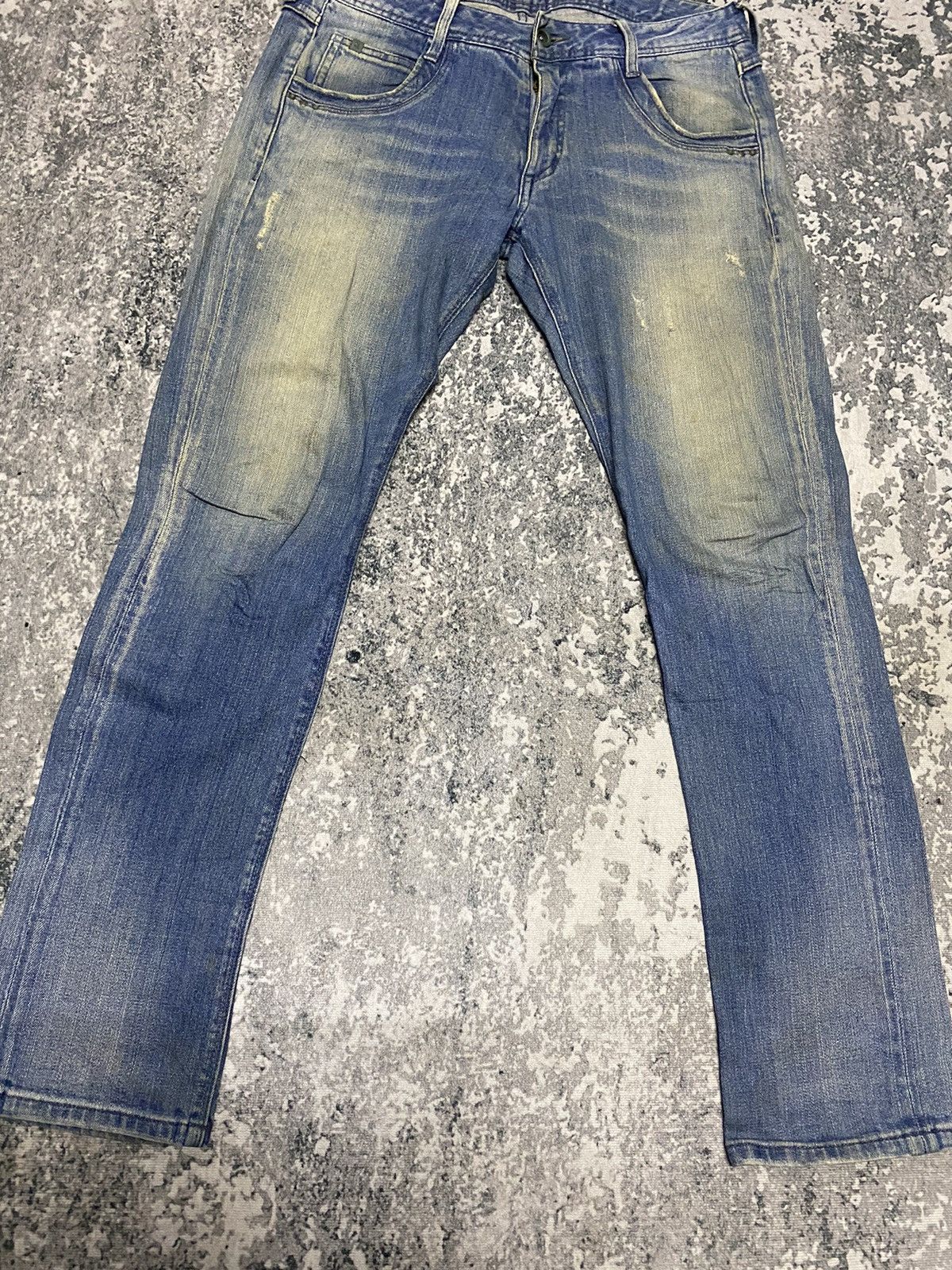 Japanese Brand Japanese Brand Cook Jeans Distressed Denim Jeans Size US 34 / EU 50 - 4 Thumbnail