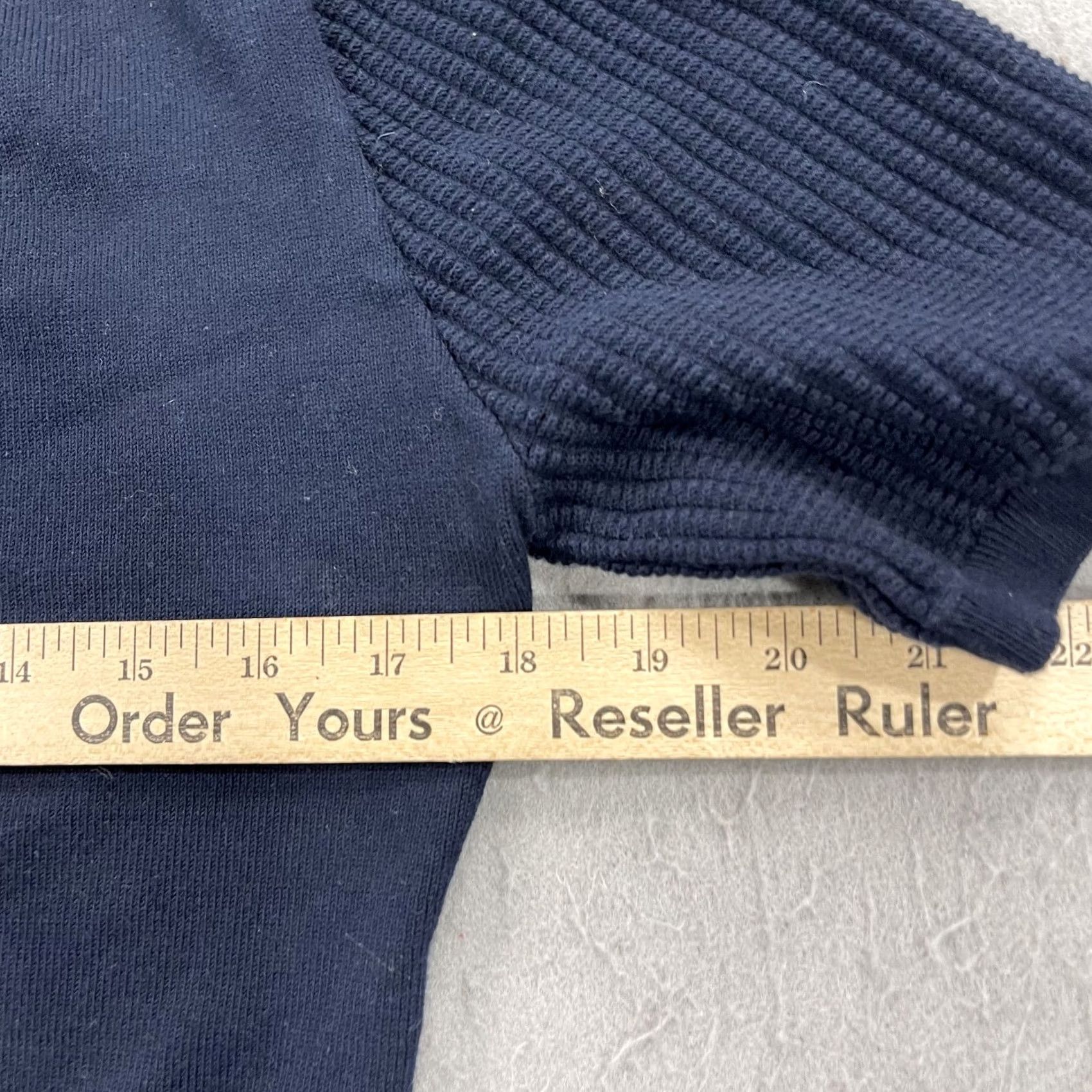 Reiss Reiss Polo Shirt Mens Medium Navy Blue Short Sleeve Knit Button Casual Preppy Size US M / EU 48-50 / 2 - 7 Thumbnail