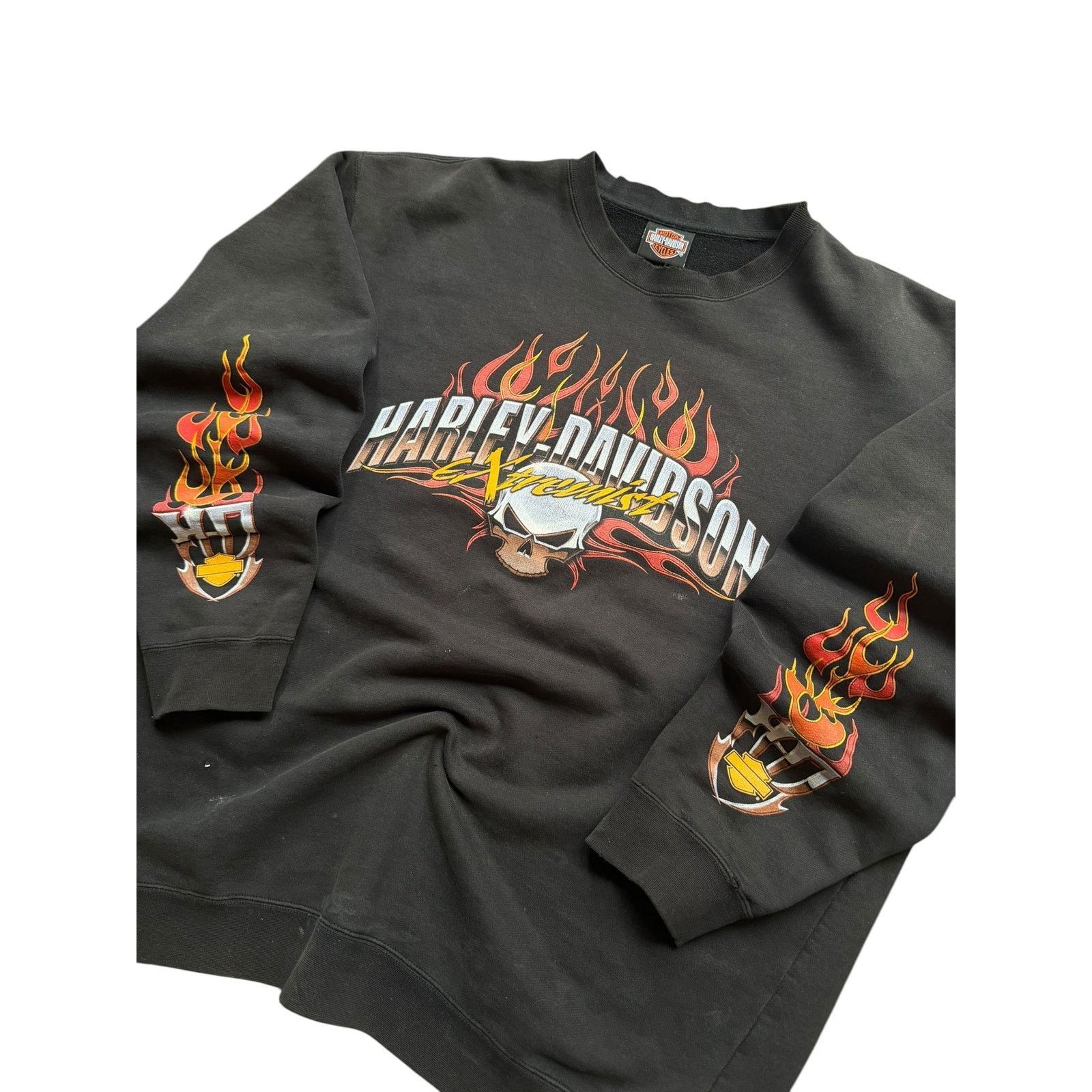 Vintage Vintage Harley Davidson Extremist Santa Barbara Crewneck Size US L / EU 52-54 / 3 - 2 Thumbnail