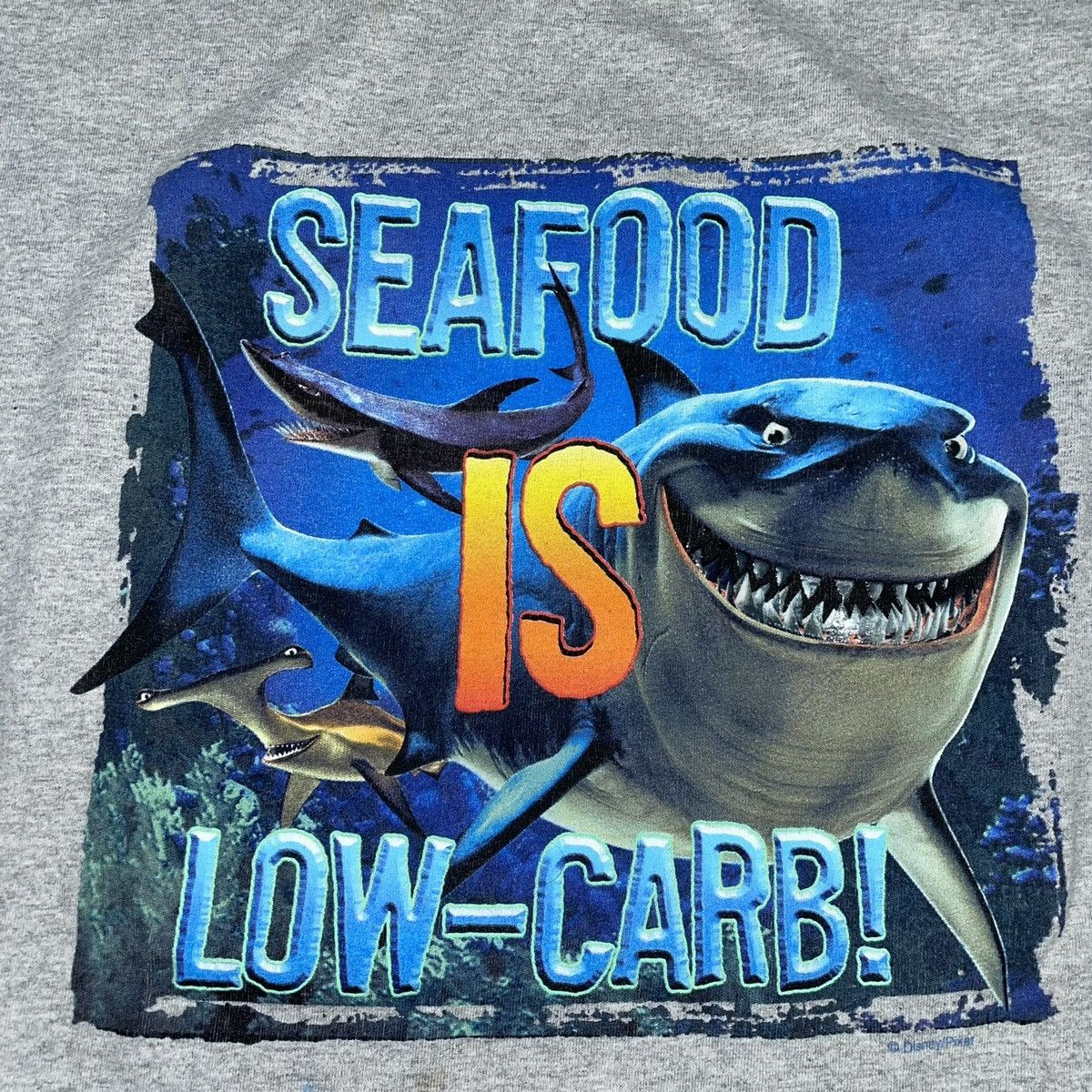 Disney Disney Sharks Tale T-shirt Size US XXL / EU 58 / 5 - 2 Thumbnail