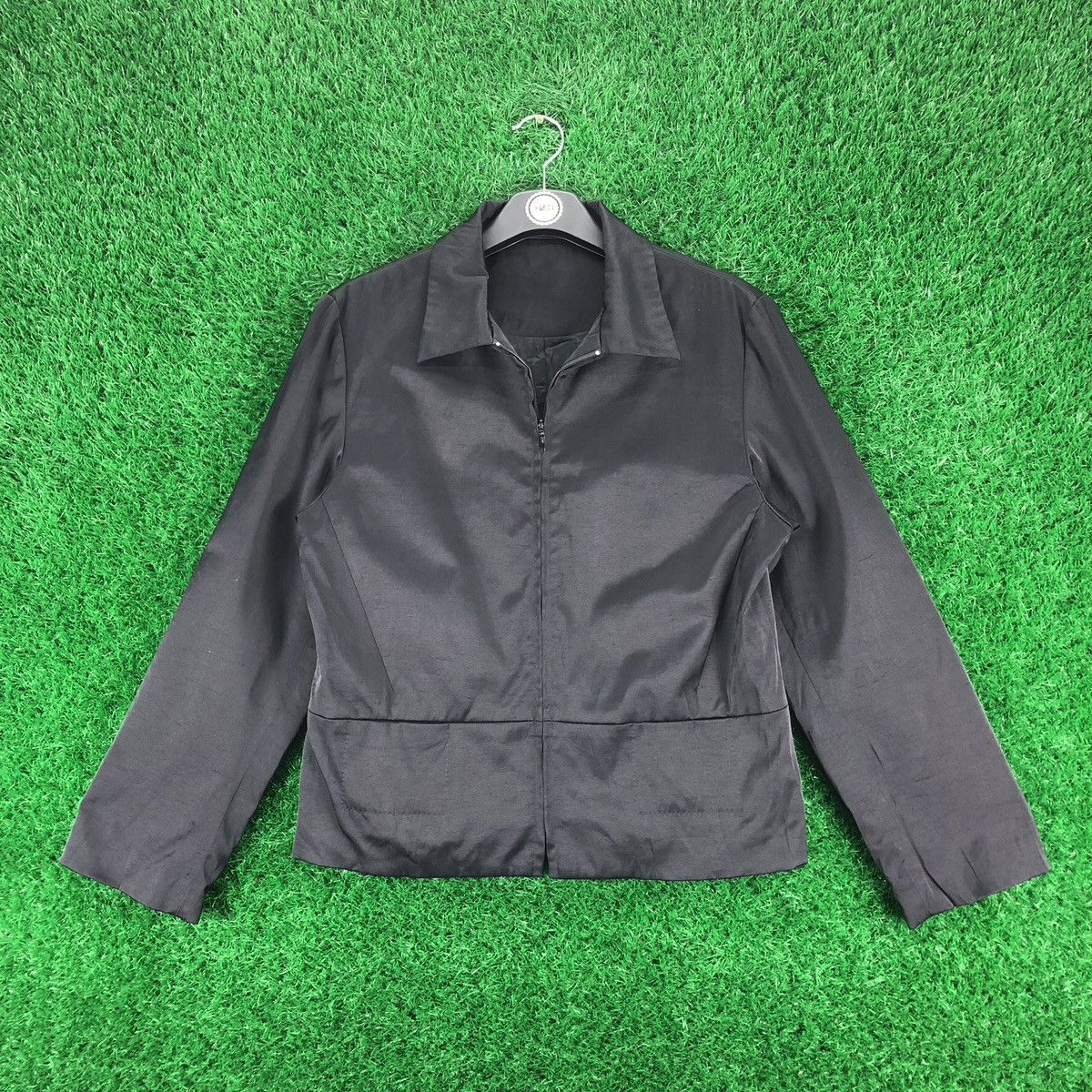 Japanese Brand Vintage Cropped Zipper Jacket by Field/Dream Size US S / EU 44-46 / 1 - 1 Thumbnail
