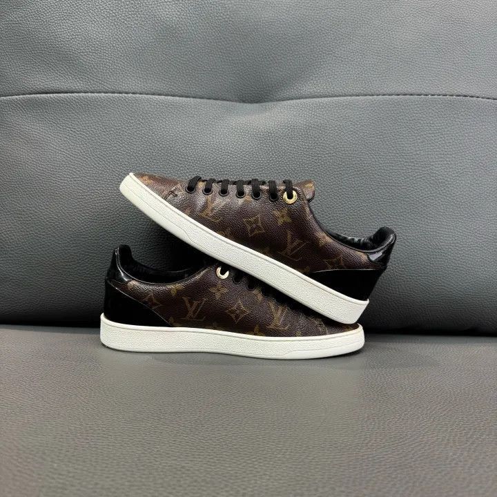 Louis Vuitton Louis Vuitton Frontrow Monogram Low-Top Sneakers -2508 Size US 6 / IT 36 - 6 Thumbnail