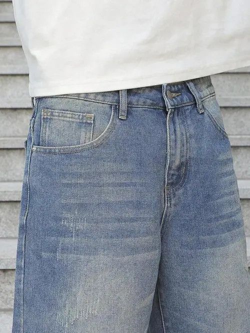 Jean Hirota x Matsu Washed Street casual shorts jorts jeans Size US 32 / EU 48 - 5 Thumbnail