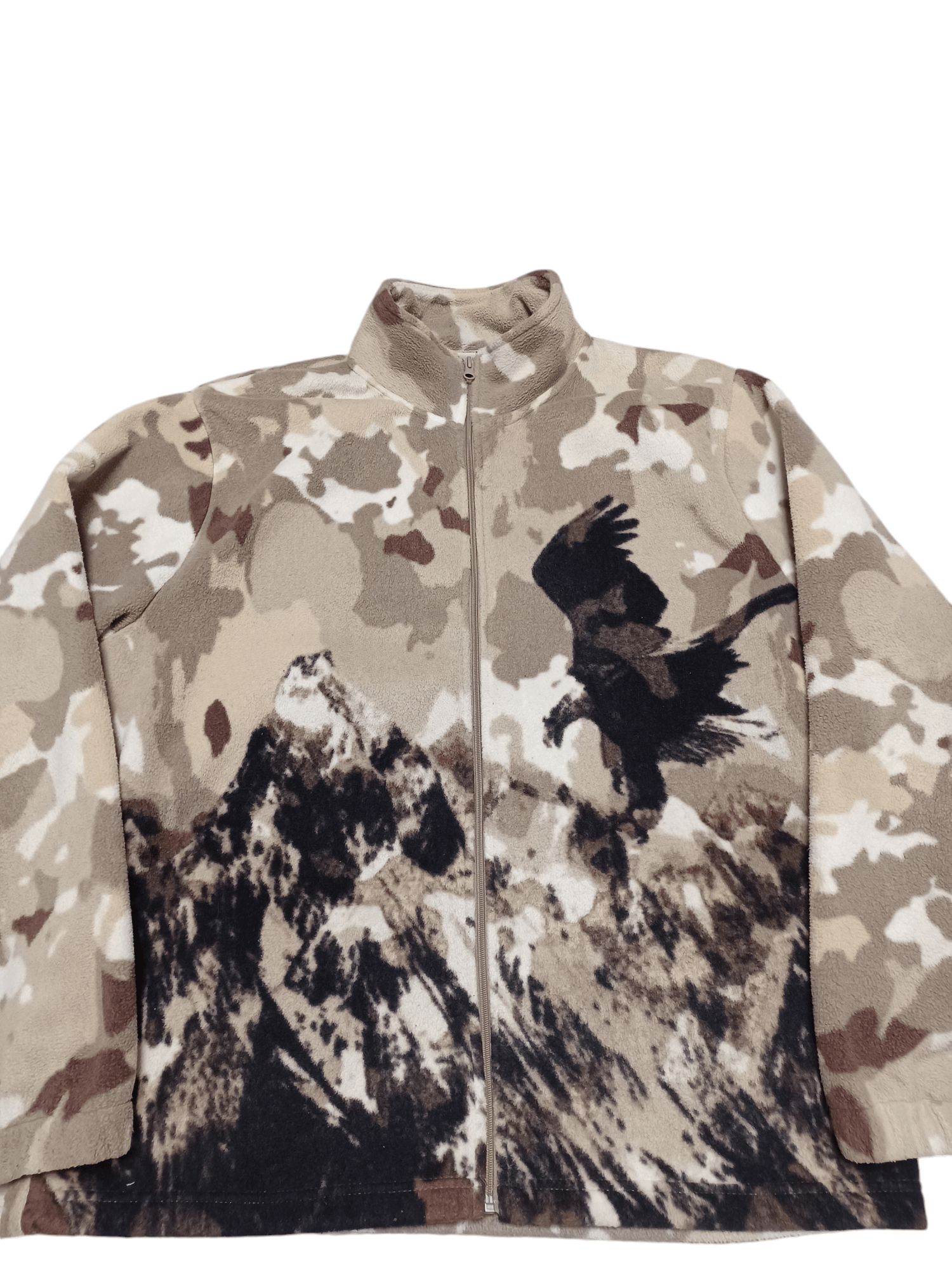Other FIRE CAMO EAGLE ANIMAL BIRD FLEECE JACKET MILITARY OUTDOORS Size US XXL / EU 58 / 5 - 2 Thumbnail