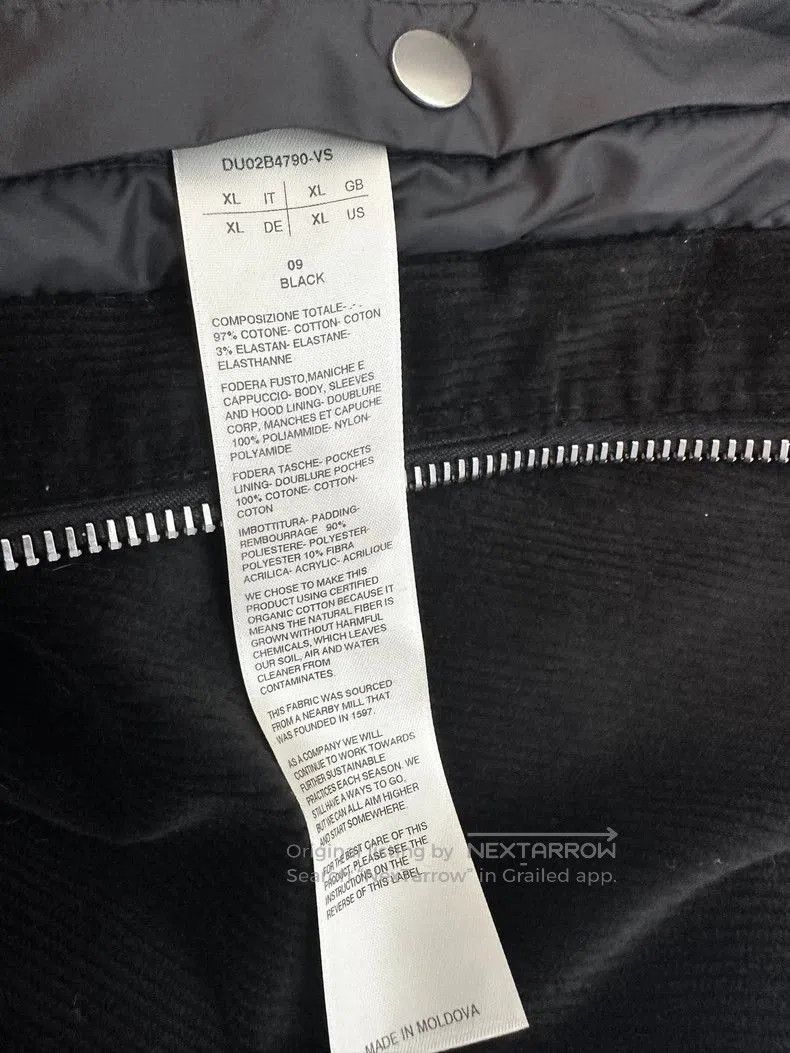 Rick Owens Rick Owens Profile bat sleeve zipper corduroy sweater. Size US XL / EU 56 / 4 - 5 Thumbnail