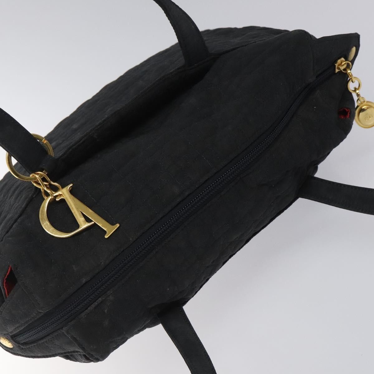Dior DIOR Canage Shoulder Bag Nylon Black Gold Size ONE SIZE - 7 Thumbnail