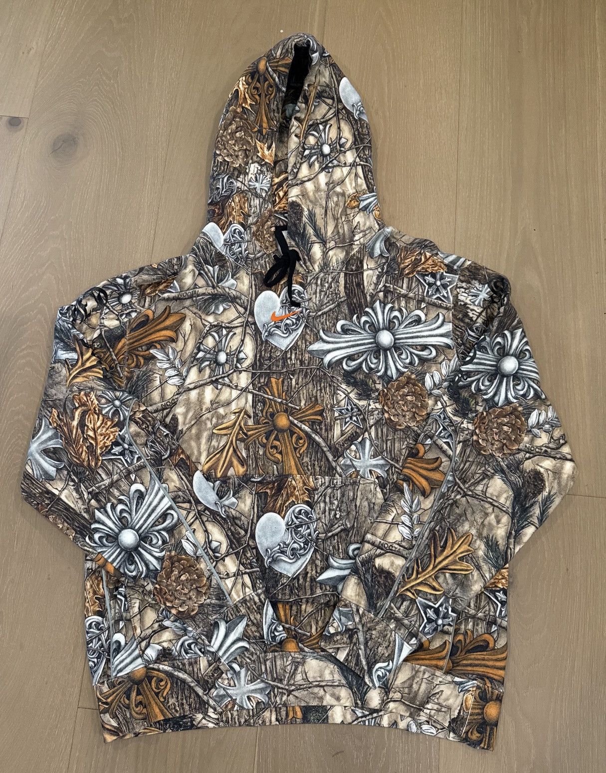 Chrome Hearts × NOCTA × Nike Chrome Heart x Nocta Horseshoe Hoodie Size US L / EU 52-54 / 3 - 1 Thumbnail