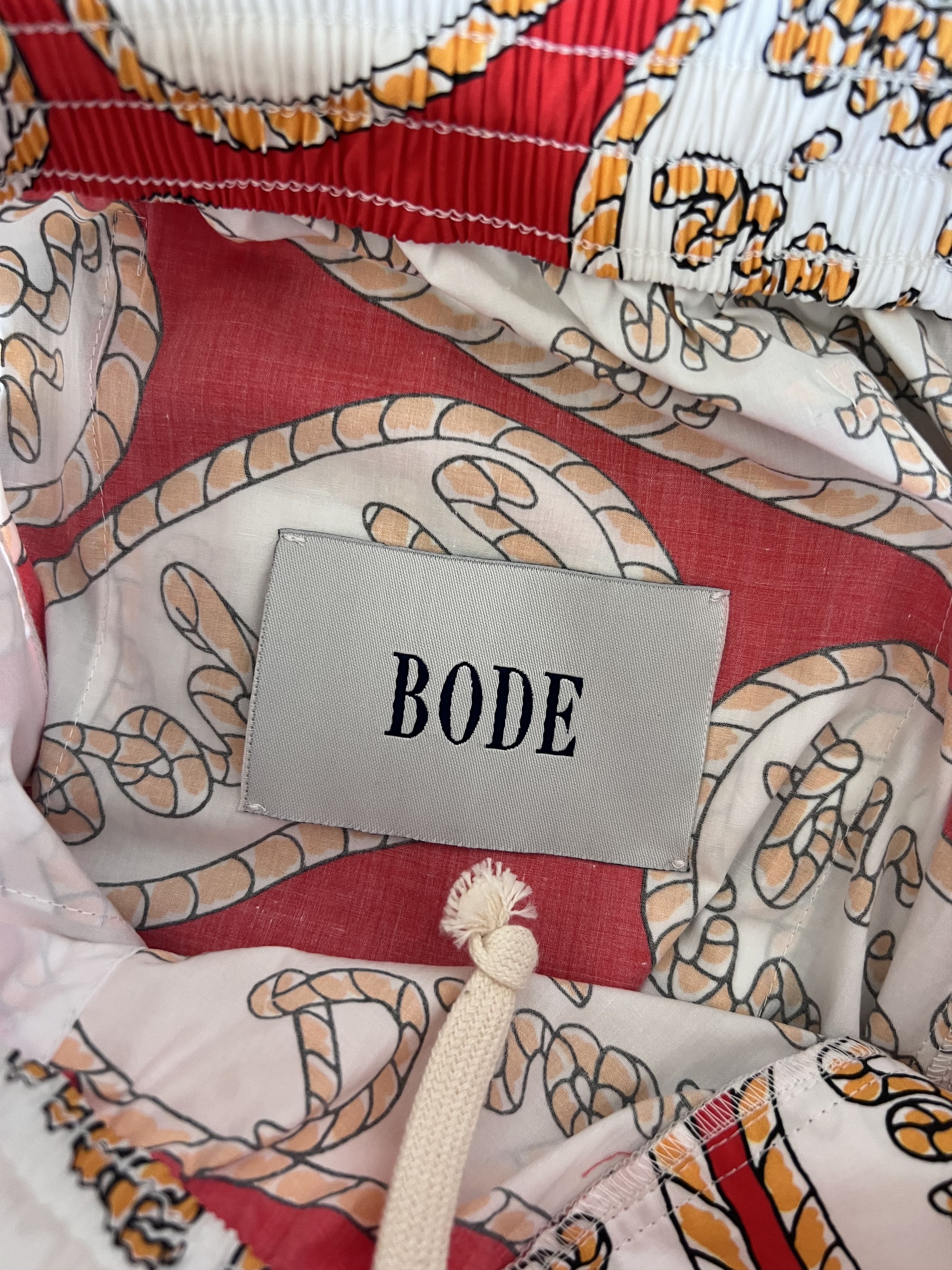 Bode Bode Rodeo Slogan Shorts in Red Size US 34 / EU 50 - 7 Thumbnail