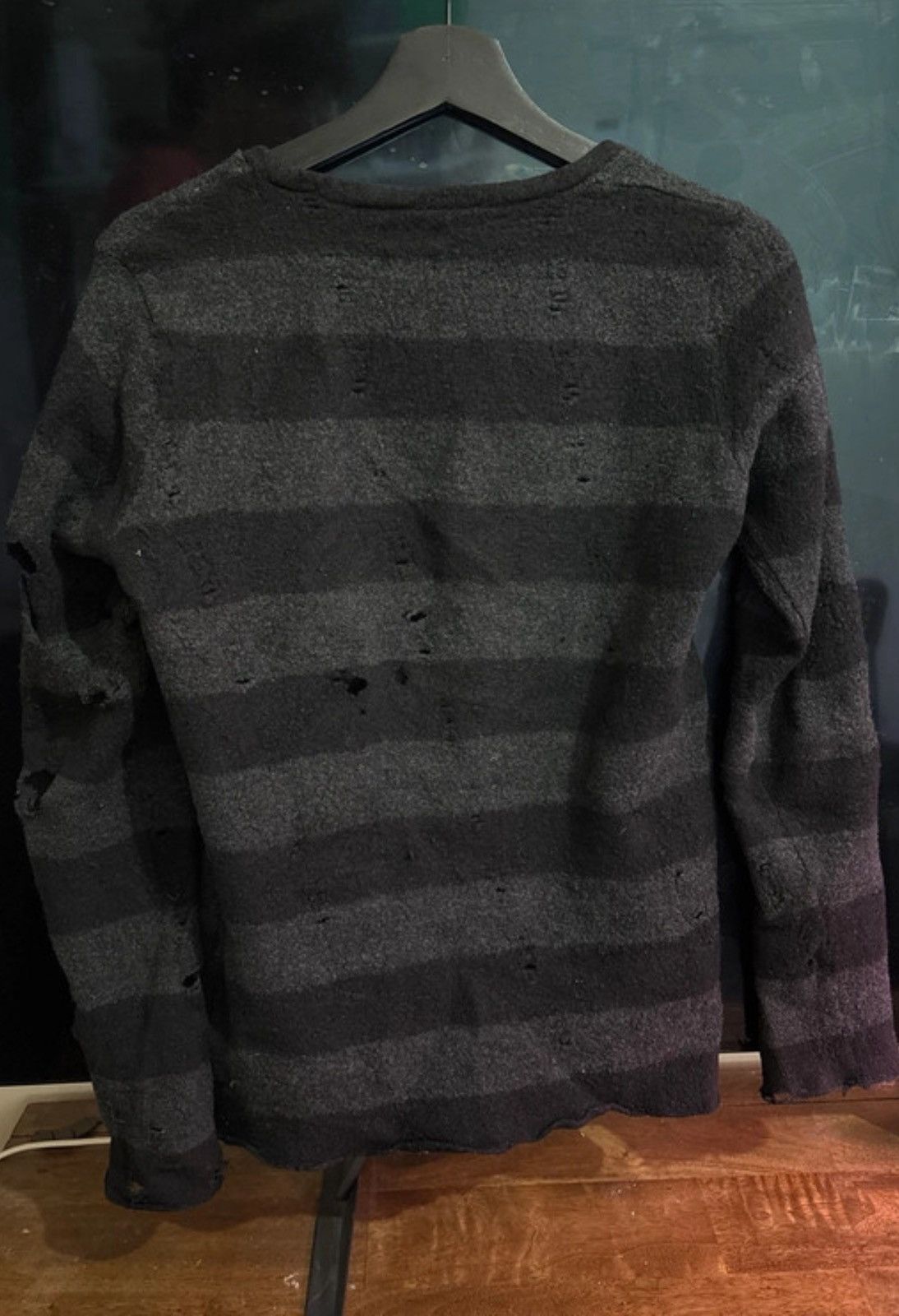 Maison MIHARA YASUHIRO Maison Mihara Yasuhiro distressed striped knit Size US XS / EU 42 / 0 - 2 Thumbnail