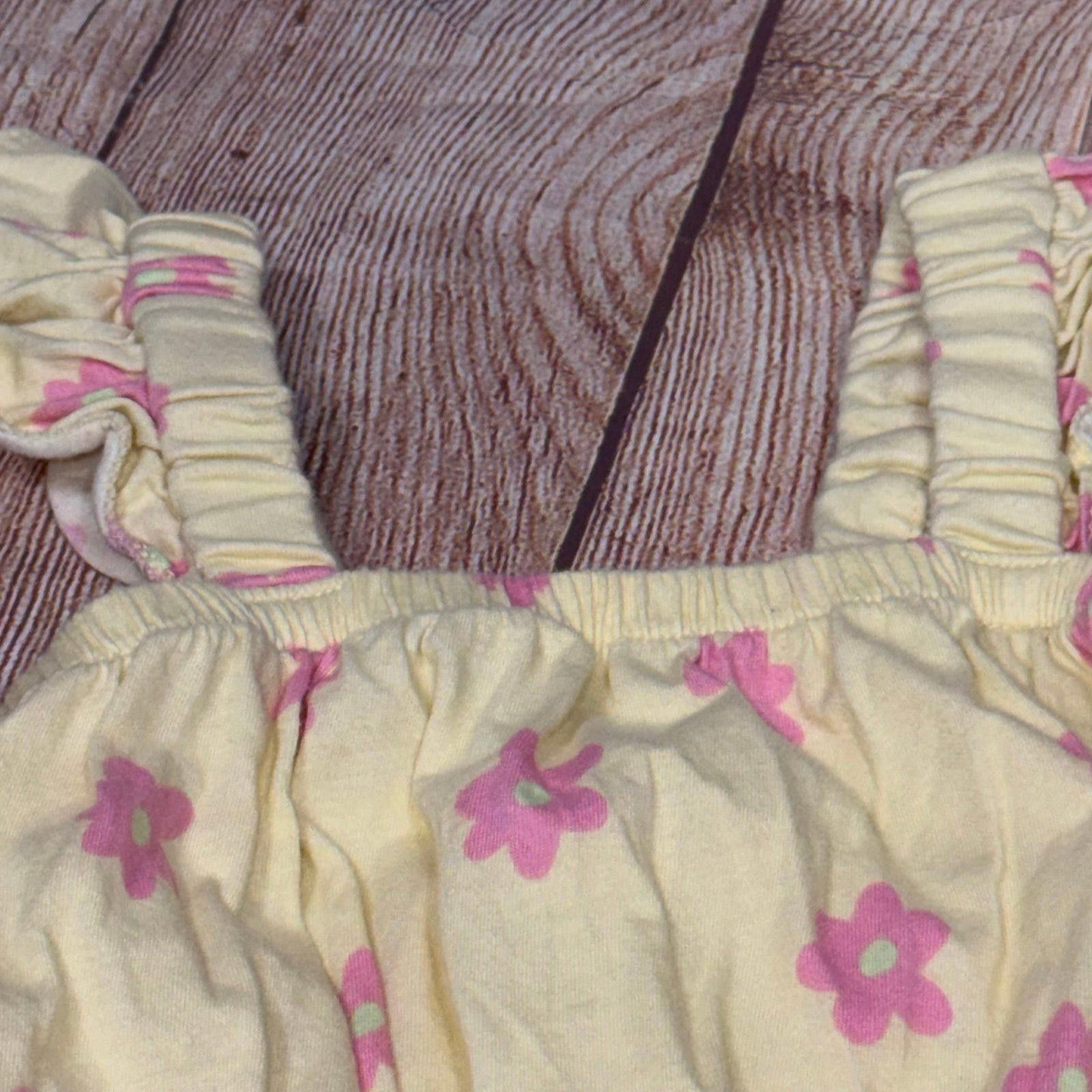 Old Navy Old Navy Girls' Floral Print Romper - Size 6T Size 24" / US 00 / IT 34 - 3 Thumbnail