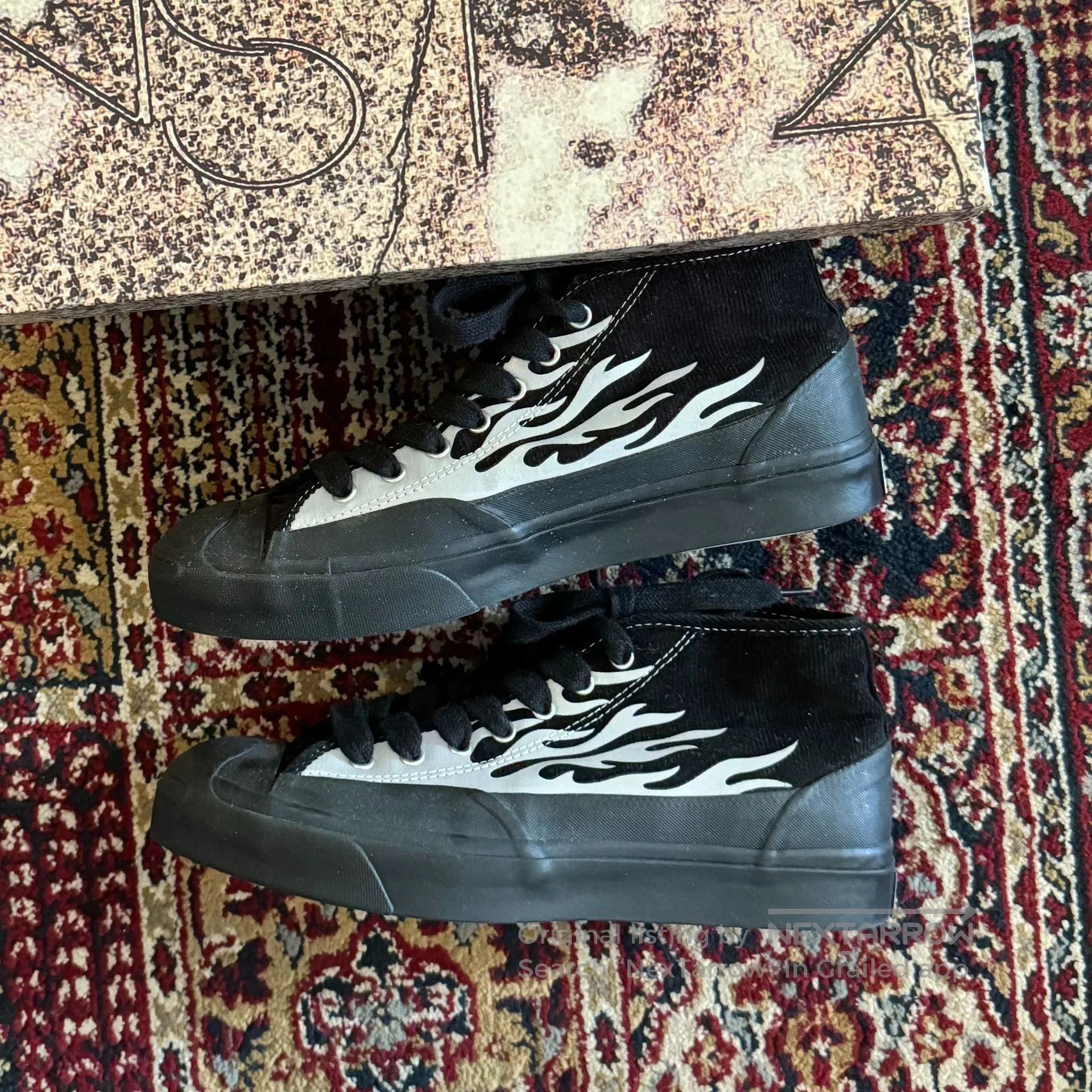 A$AP Nast A$AP Nast x Converse Jack Purcell Chukka Mid. Size US 10 / EU 43 - 1 Thumbnail