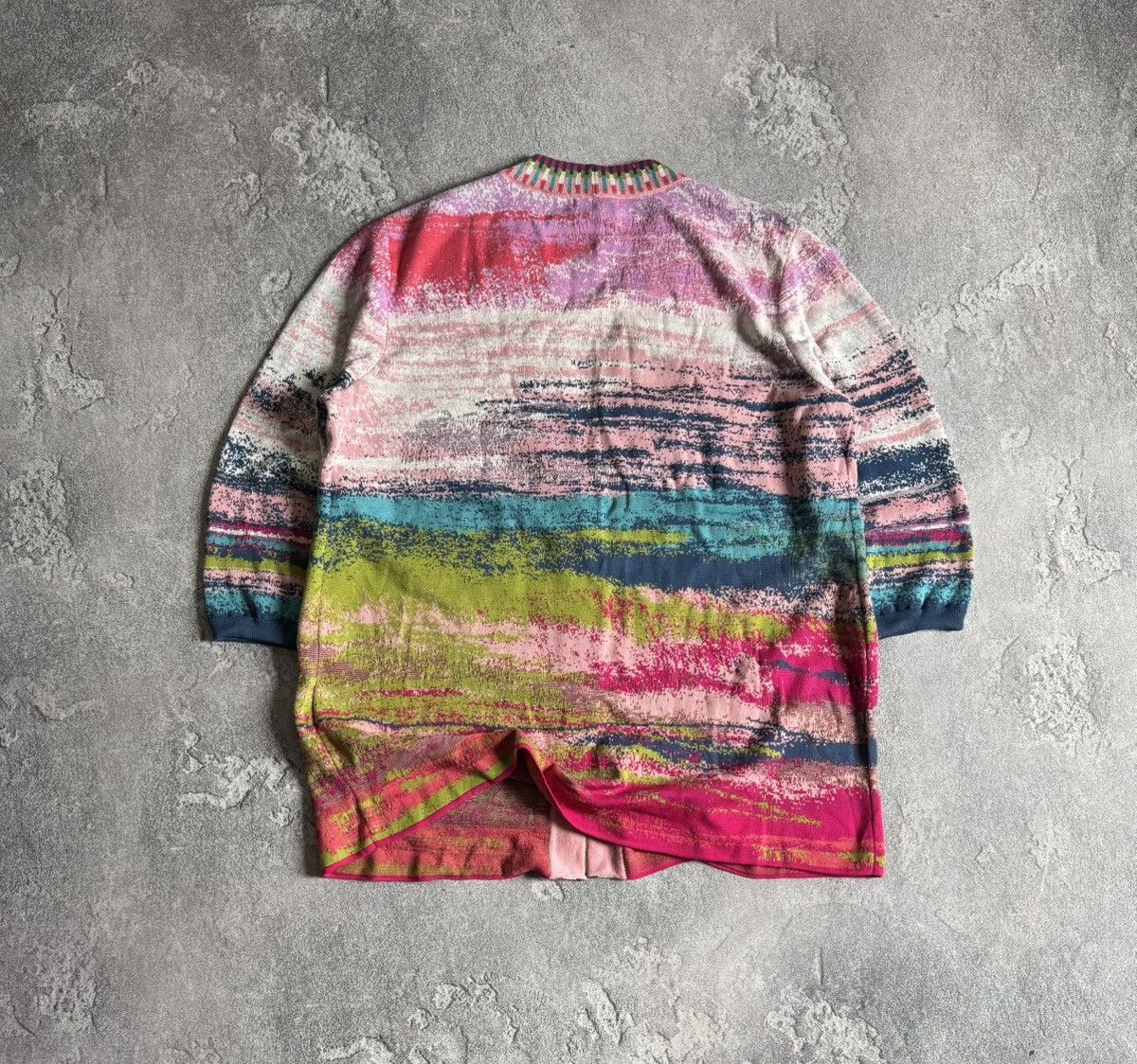 Dale Of Norway × Designer × Moods of Norway Ivko 2XL/3XL button up multicolour cardigan sweater knitwear Size XXL / US 16-18 / IT 52-54 - 8 Thumbnail