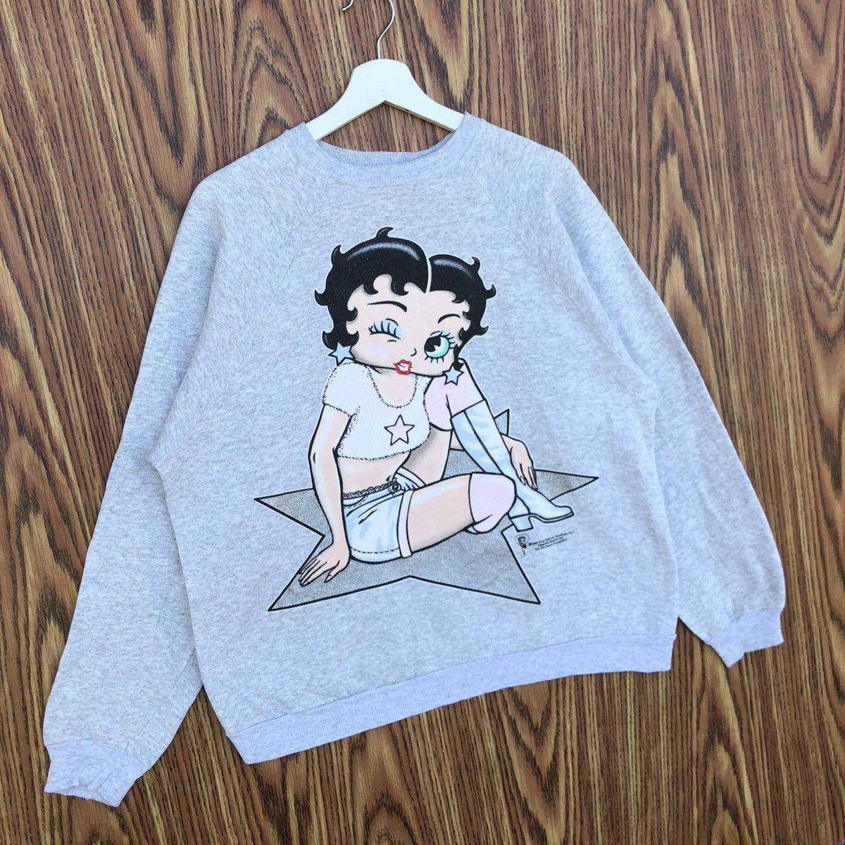 Cartoon Network Vintage 90s Betty Boop Crewneck Sweatshirt Size US L / EU 52-54 / 3 - 2 Thumbnail