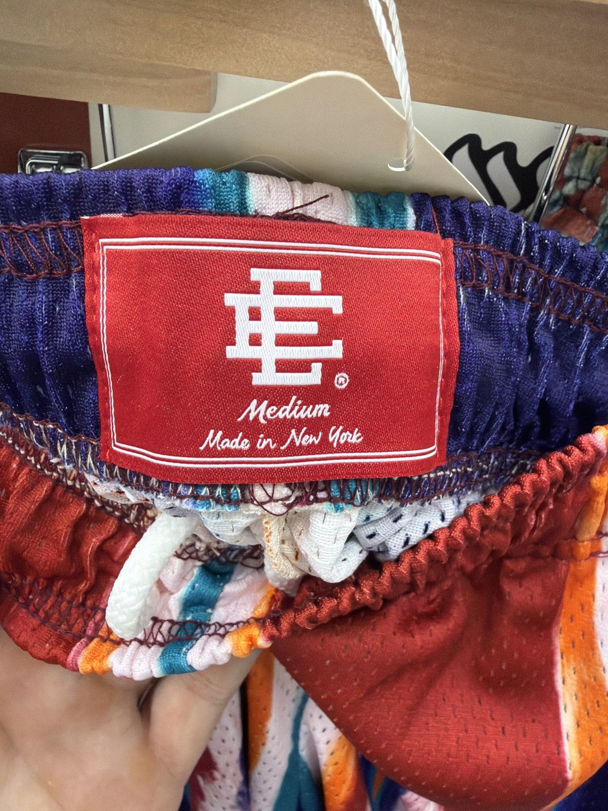 Eric Emanuel Eric Emanuel EE Basic Short "Western Print/Blue" Size US 32 / EU 48 - 5 Thumbnail
