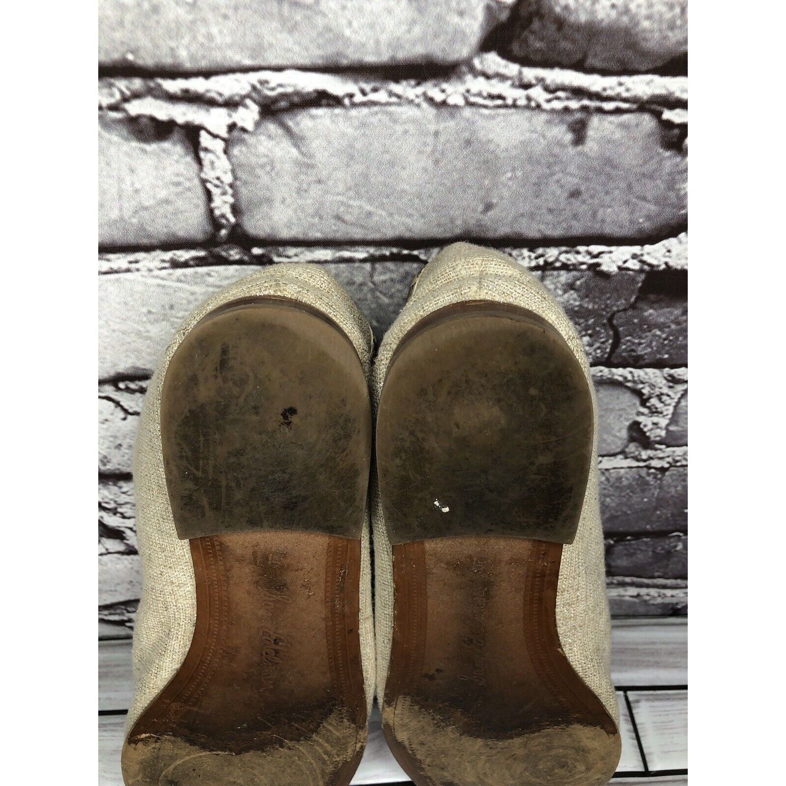 Sam Edelman Sam Edelman Lior Beige Leather Horsebit Almond Toe Slip On F Size US 9 / IT 39 - 19 Thumbnail