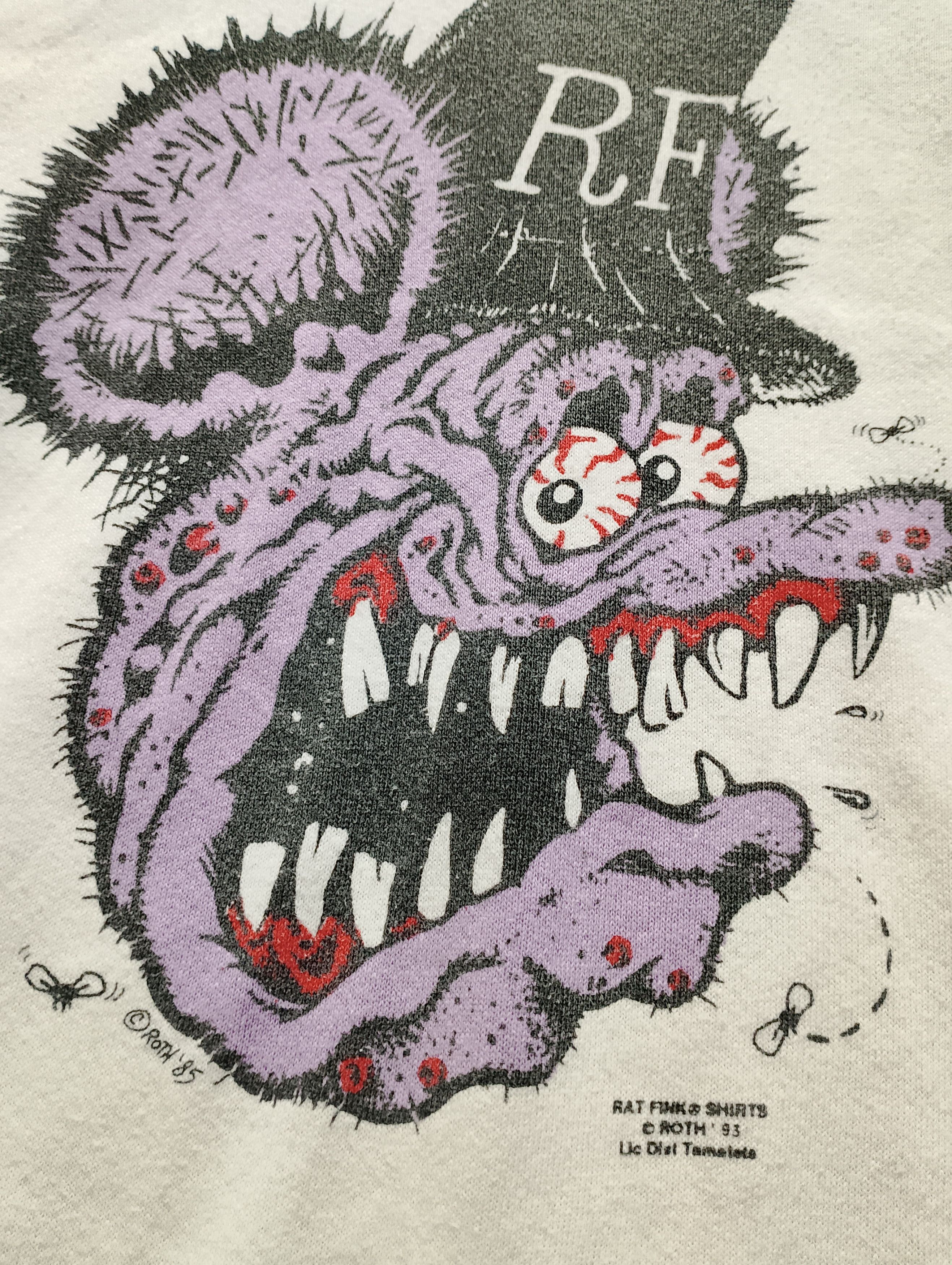 Vintage Vintage Rat Fink Sweatshirt Ed “Big Daddy” Roth 1993 Size US M / EU 48-50 / 2 - 8 Thumbnail