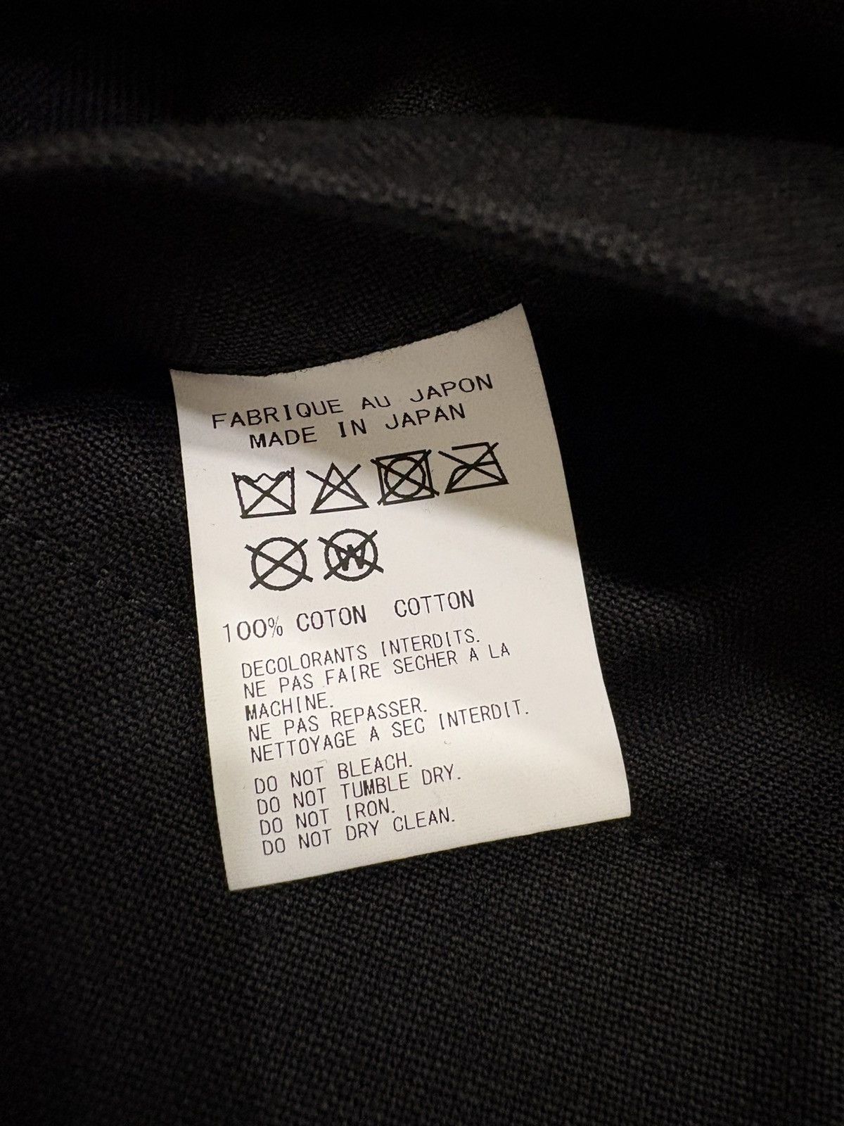 Yohji Yamamoto YOHJI YAMAMOTO SIGNATURE TOTE BAG MADE IN JAPAN 🇯🇵 Size ONE SIZE - 4 Thumbnail