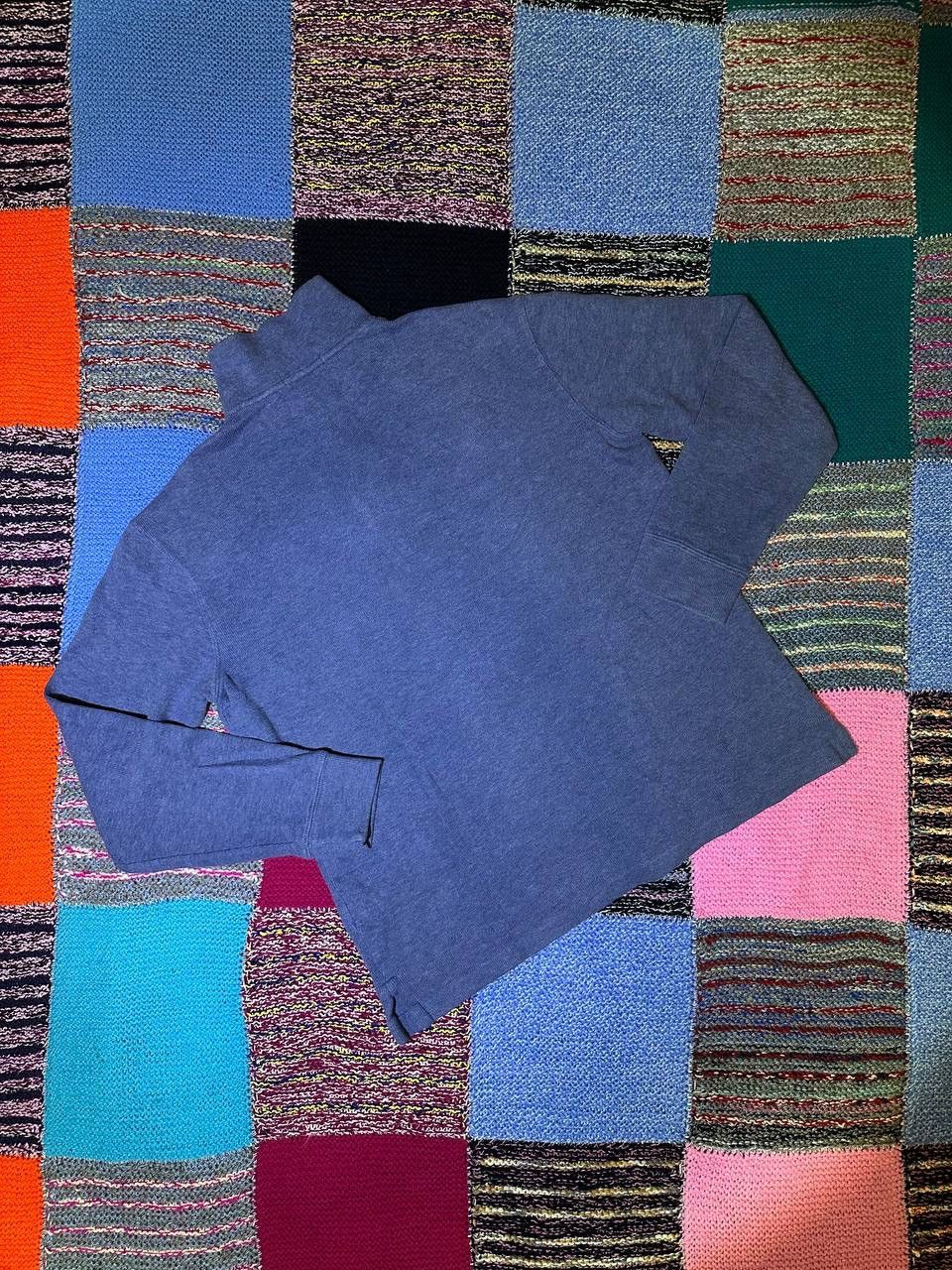Polo Ralph Lauren × Vintage Polo RL Estate Rib 1/4 Quarter Zip Sweater Sweatshirt S size Size US S / EU 44-46 / 1 - 4 Thumbnail