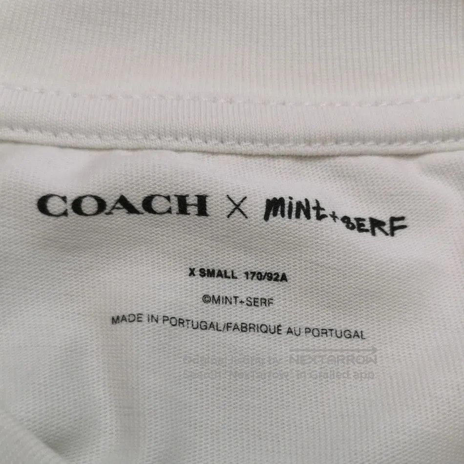 Louis Vuitton Coach x Mint+Serf XS Cotton Graffiti Logo T. Size US XS / EU 42 / 0 - 5 Thumbnail
