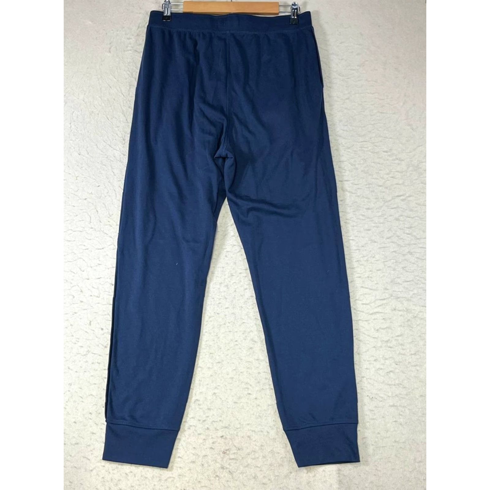 Tommy Bahama Tommy Bahama Sweatpants Mens Medium Blue Polyester Spandex Tapered Joggers Logo Slim Drawstring Size US 31 - 2 Thumbnail