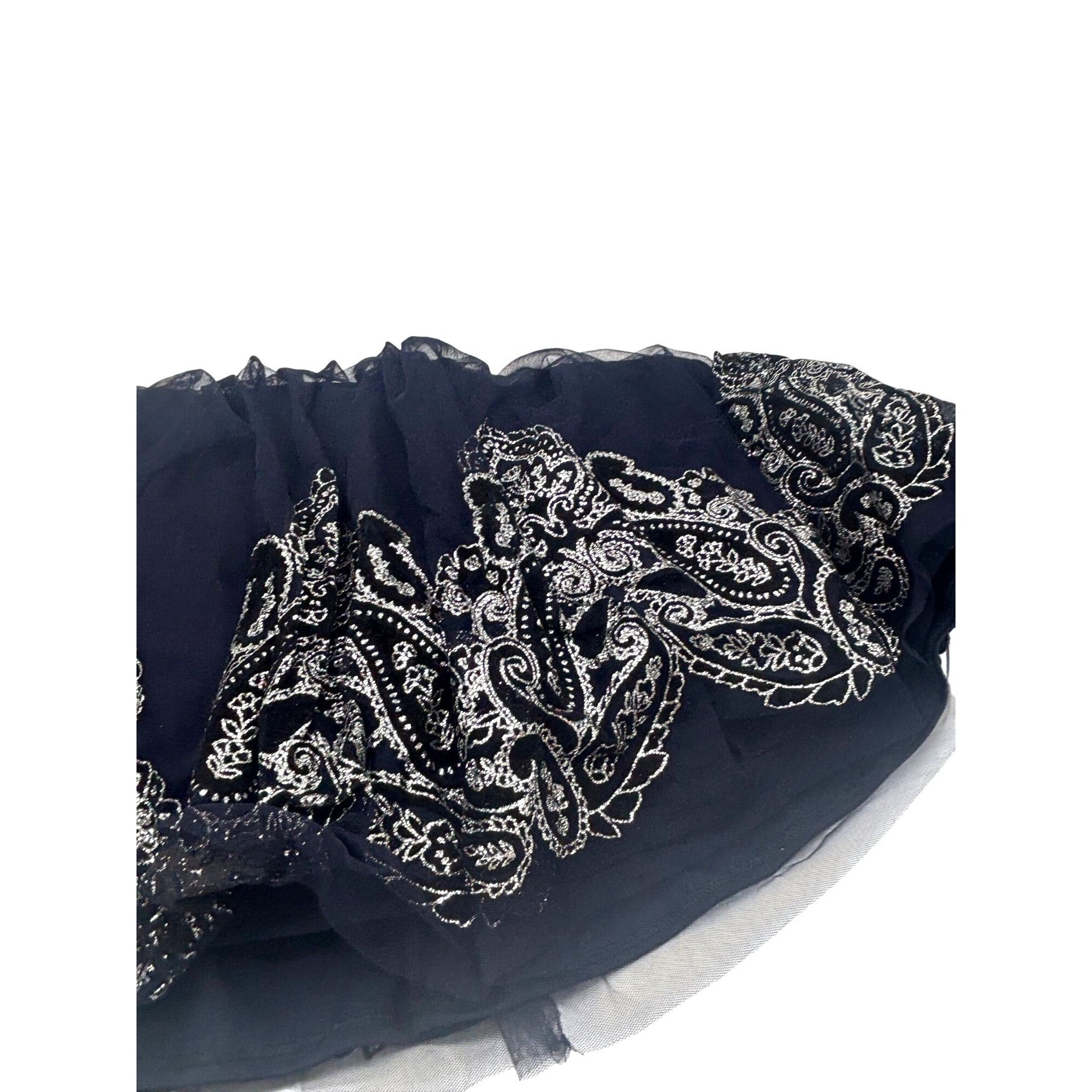 Other Blondies Nites Junior’s Fit and Flare Party Dress, Black/nav Size ONE SIZE - 10 Thumbnail