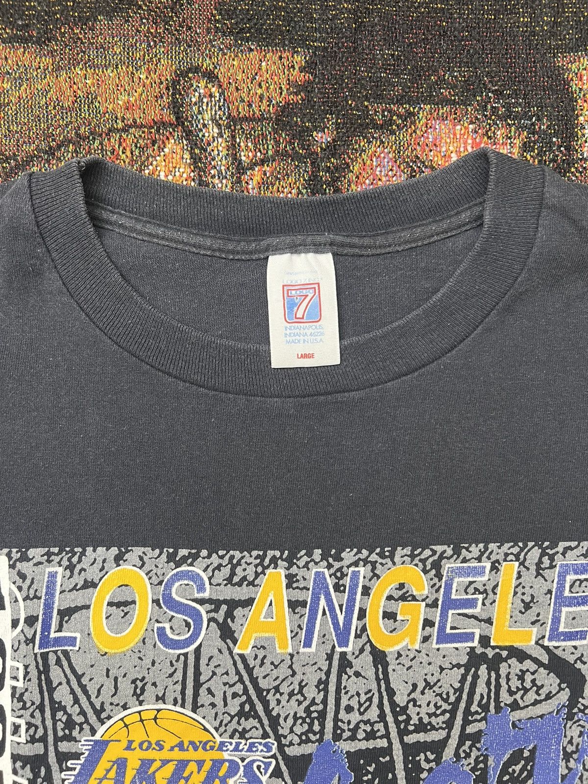 Logo 7 Vintage NBA '91 Lakers Champion Tee Size US L / EU 52-54 / 3 - 4 Thumbnail