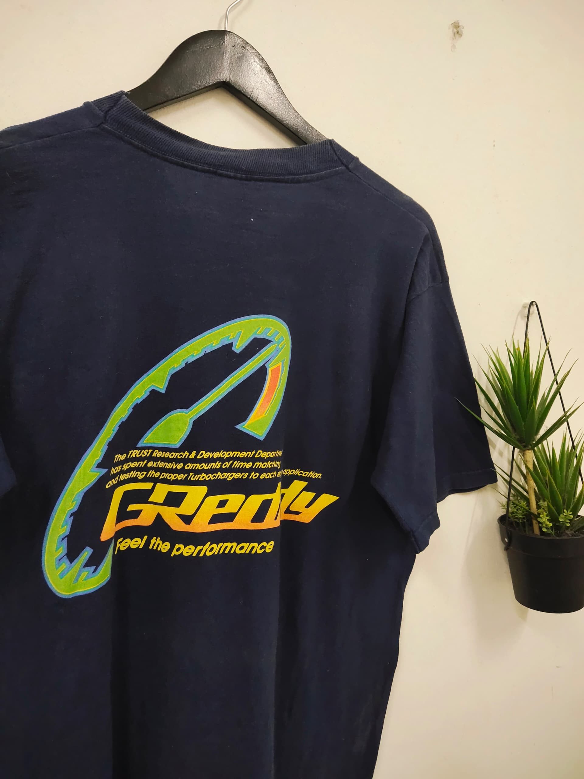 Vintage Vintage 90s GReddy performance racing motorsport t shirt Size US L / EU 52-54 / 3 - 3 Thumbnail