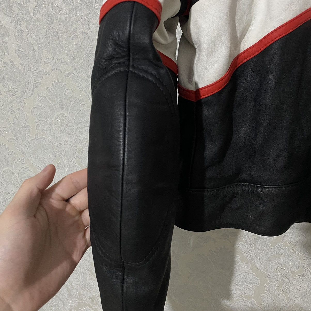 Other Motorcycle Leather Jacket Belo Vintage Moto Racing Size US L / EU 52-54 / 3 - 16 Thumbnail