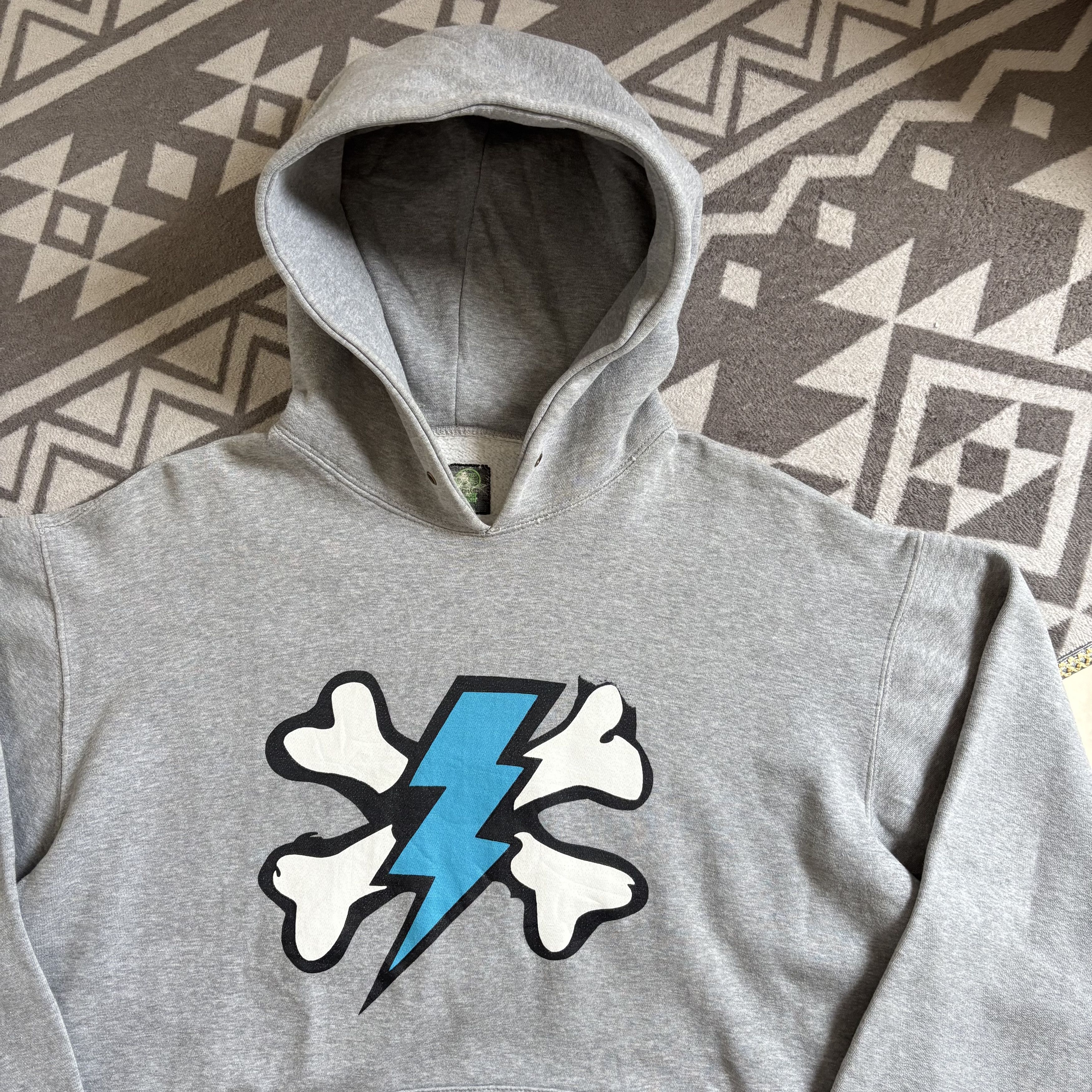 Undercover Vintage 2001 Undercover chaotic skull hoodie Size US L / EU 52-54 / 3 - 2 Thumbnail