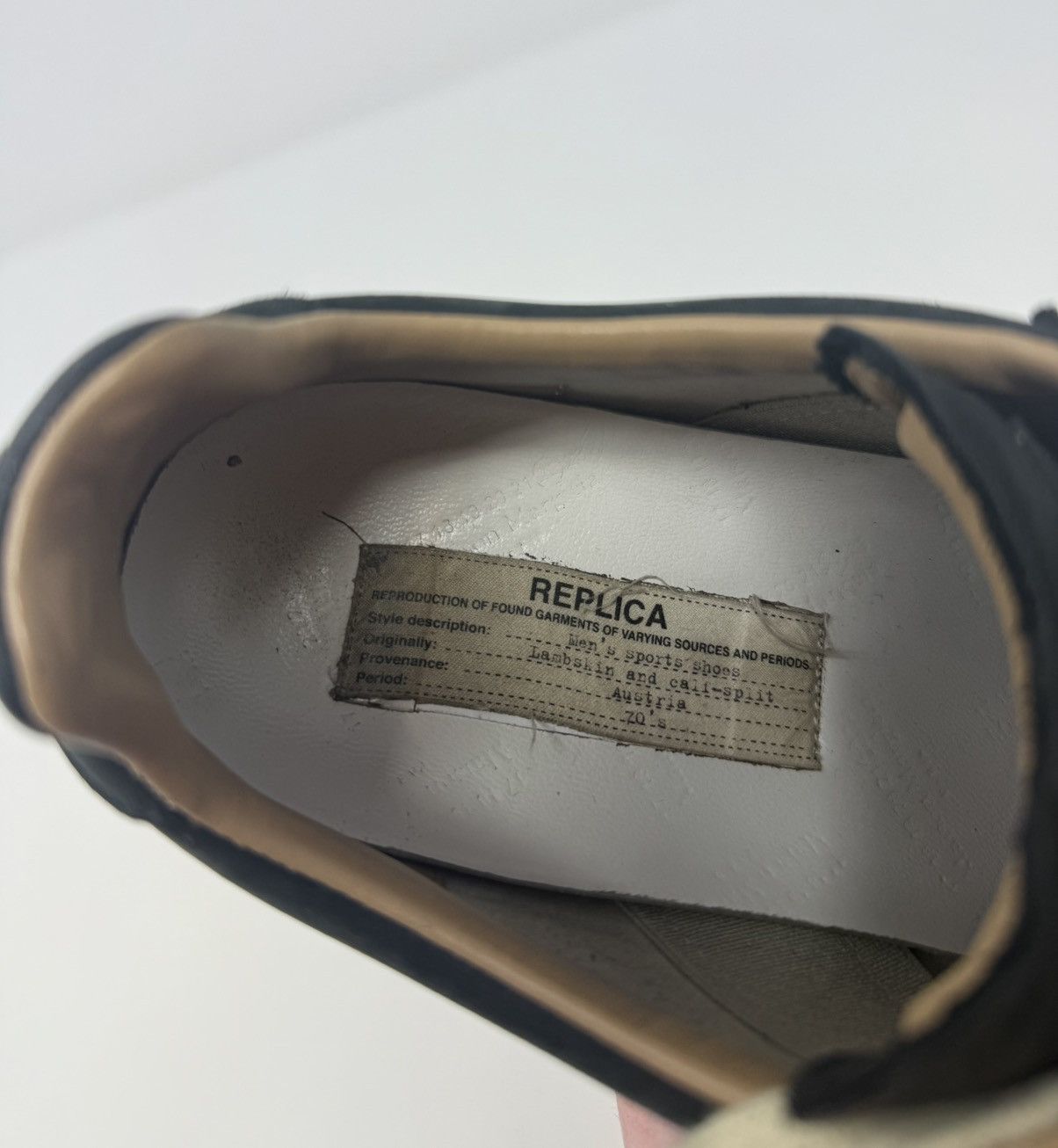 Maison Margiela Maison Margiela Paint Splatter Replica GAT Black Size US 8 / EU 41 - 8 Thumbnail