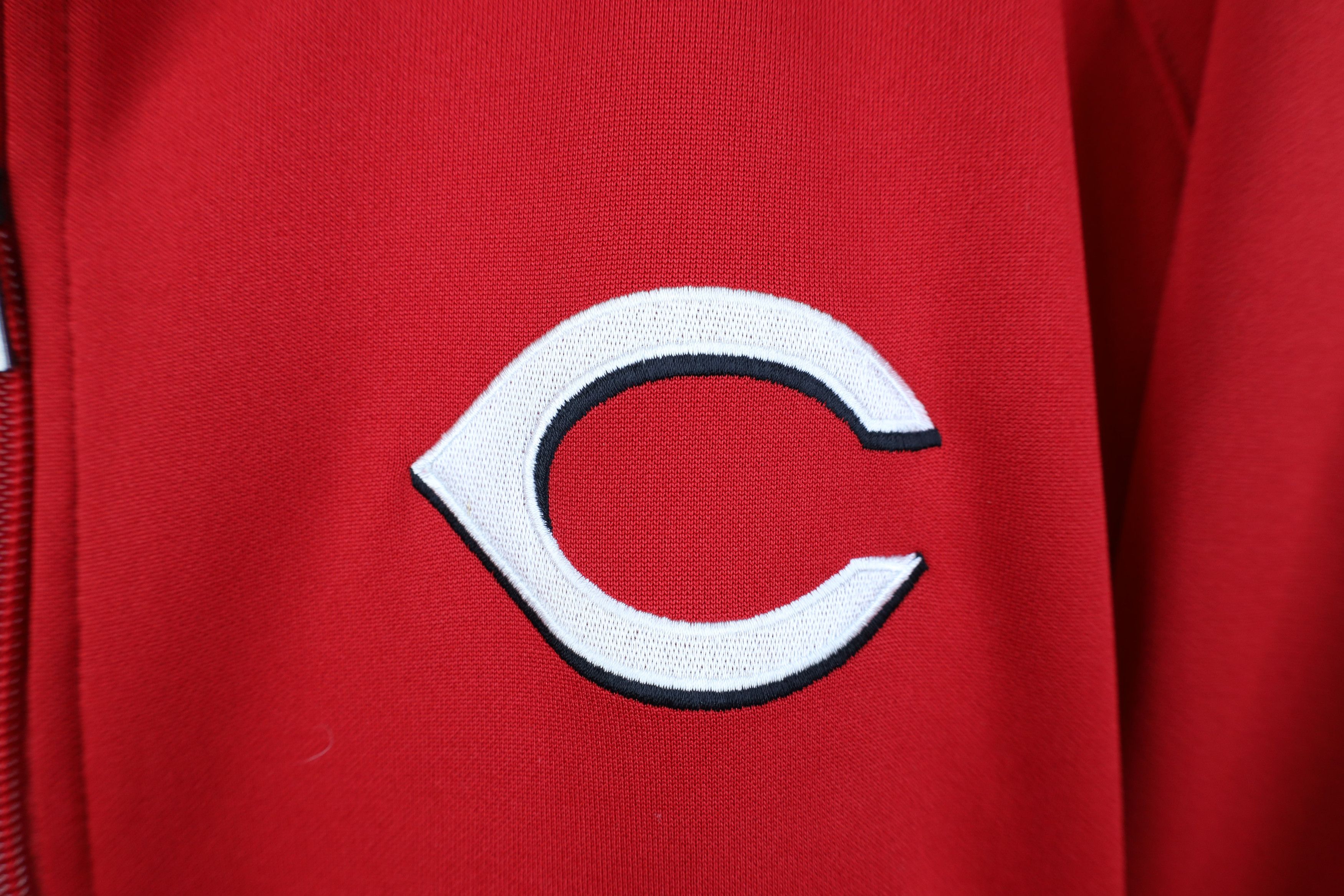 Nike Nike Scott Mini Swoosh Cincinnati Reds Baseball Jacket Red Size US L / EU 52-54 / 3 - 4 Thumbnail