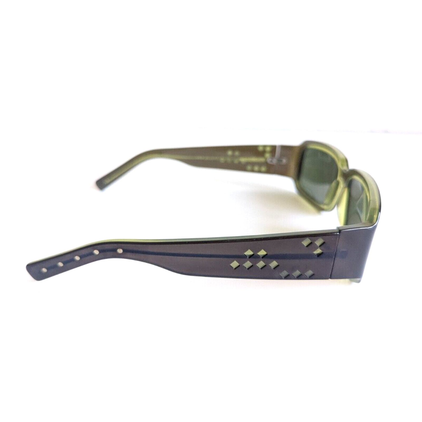 Bottega Veneta Bottega Veneta Rectangular Sunglasses Brown Moss Green $520 Size ONE SIZE - 6 Thumbnail