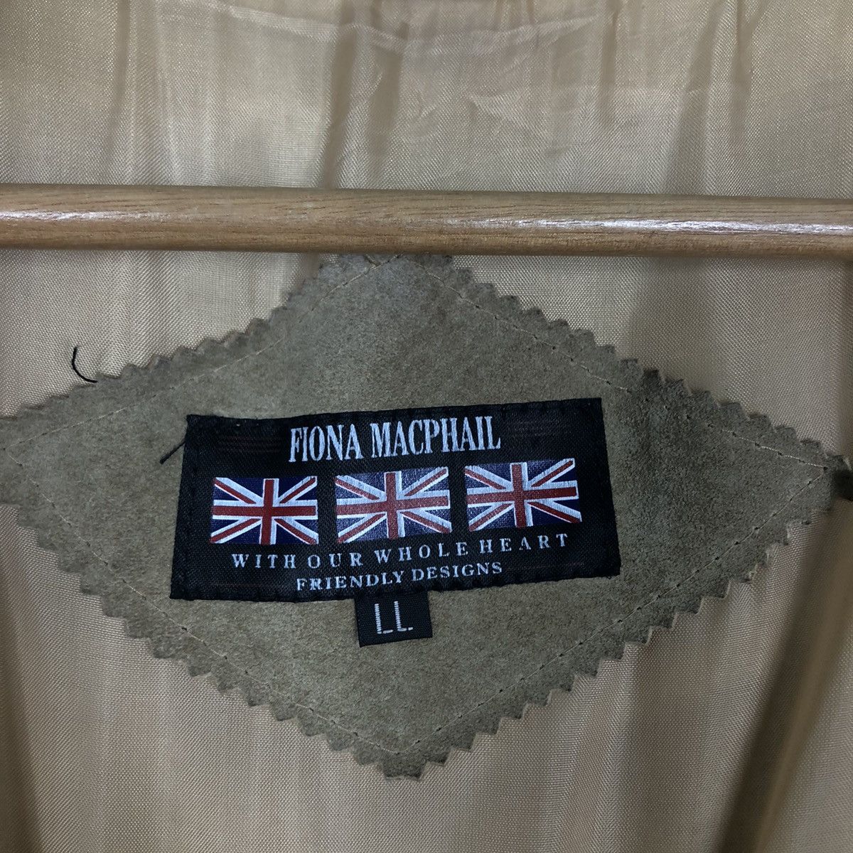 Japanese Brand 🔥Vintage Leather Jacket Biker Fiona Macphail Cargo Pockets Size US L / EU 52-54 / 3 - 19 Thumbnail