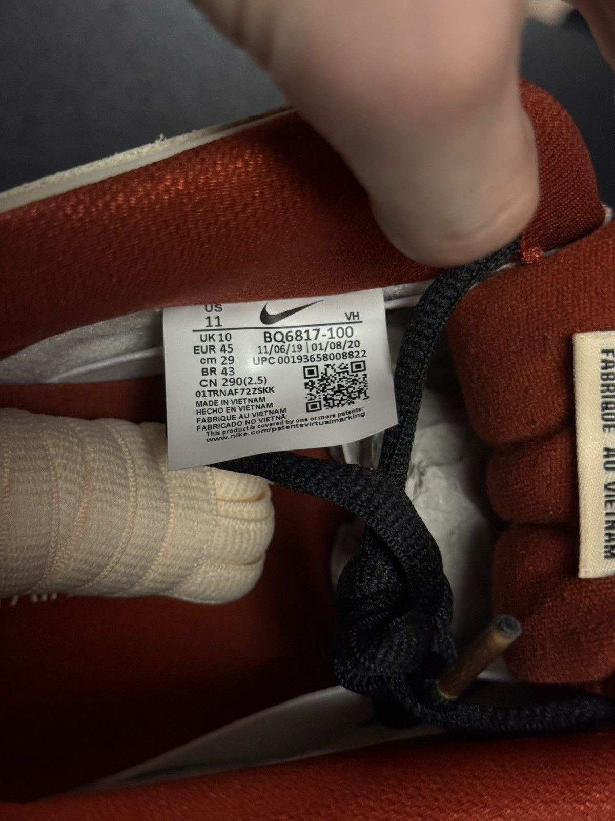 Nike Size 11 - Nike Dunk SB Low Muslin “Hennessy” 2020 Size US 11 / EU 44 - 12 Thumbnail