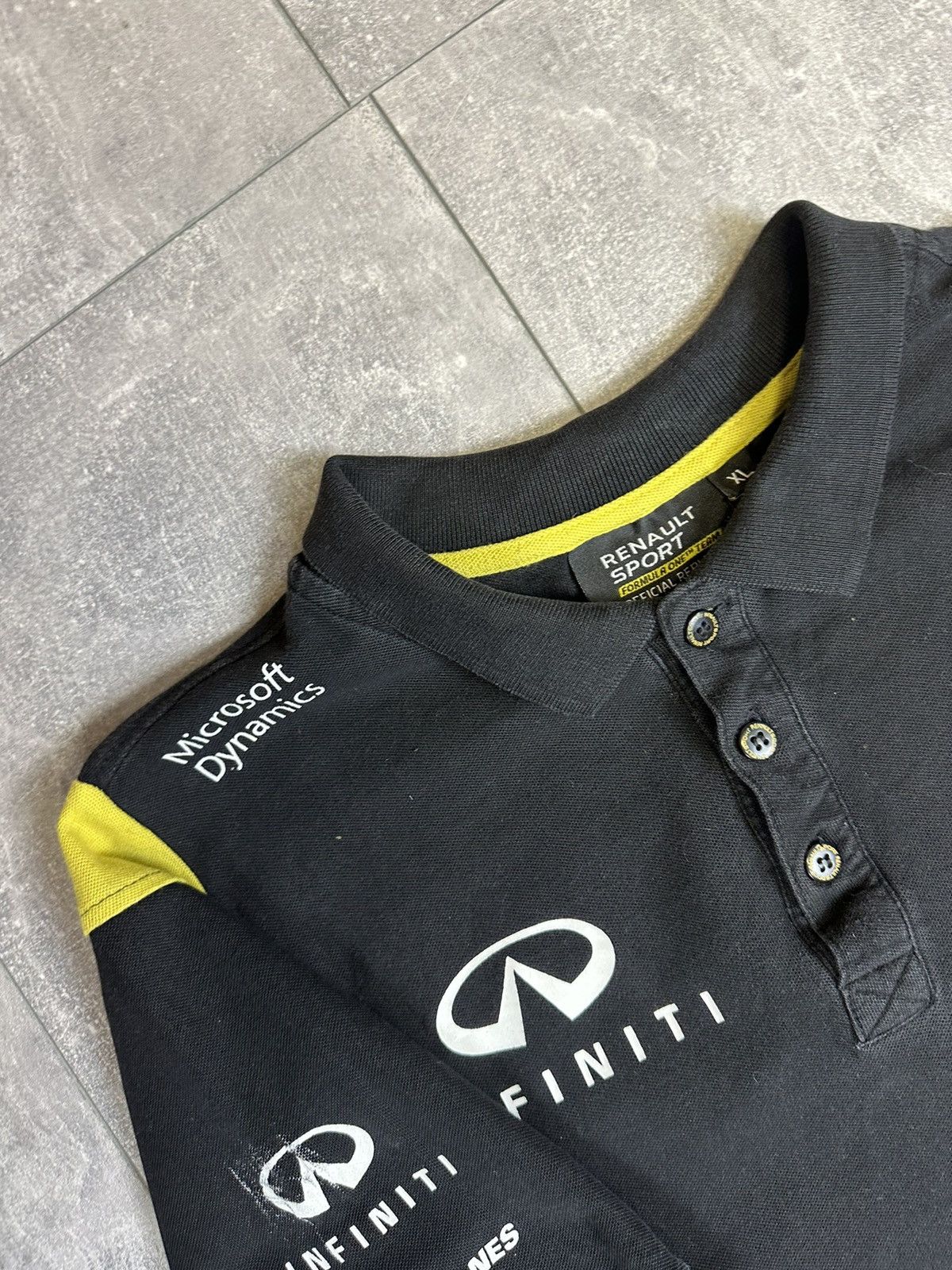 Vintage Men’s polo Renault sport F1 racing Size US XL / EU 56 / 4 - 6 Thumbnail
